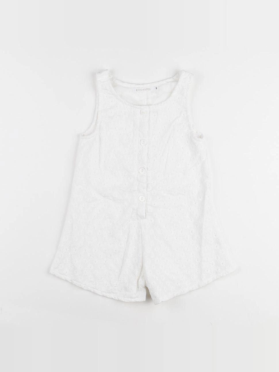 Kids of April  - combinaison blanc - 2 ans