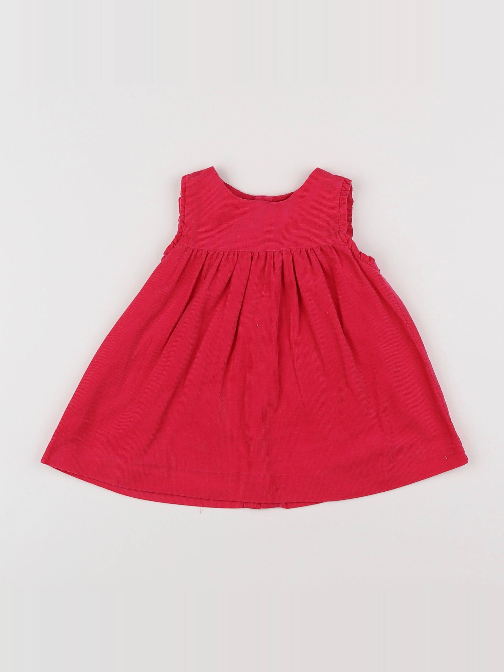 Jacadi - robe rose - 6 mois