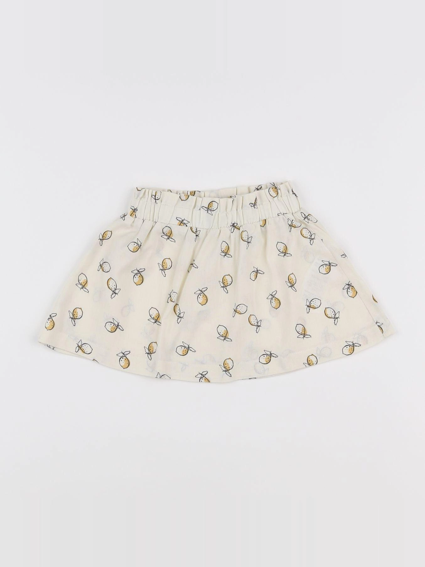 Vertbaudet - jupe beige - 12 mois