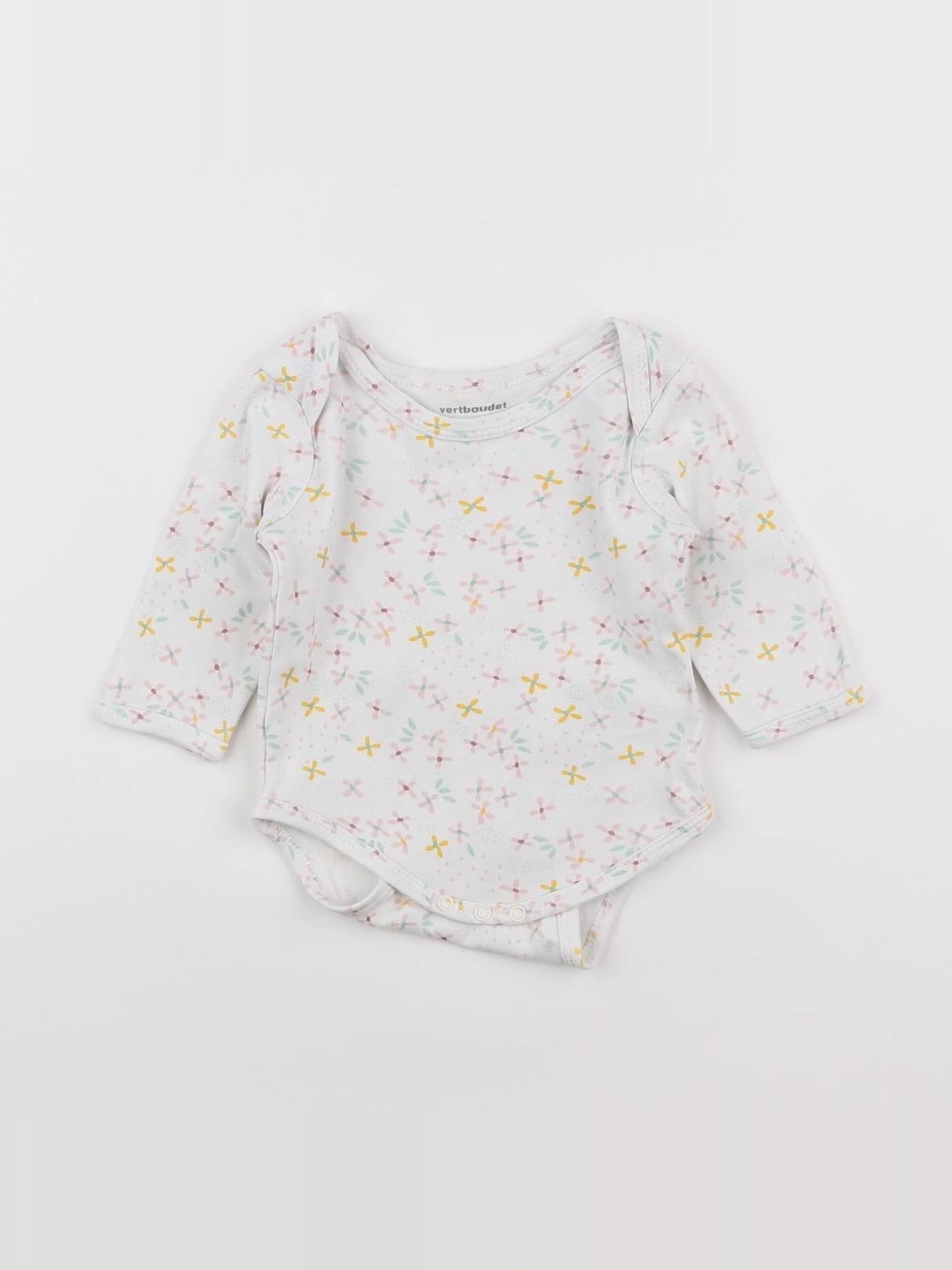 Vertbaudet - body multicolore - 3 mois