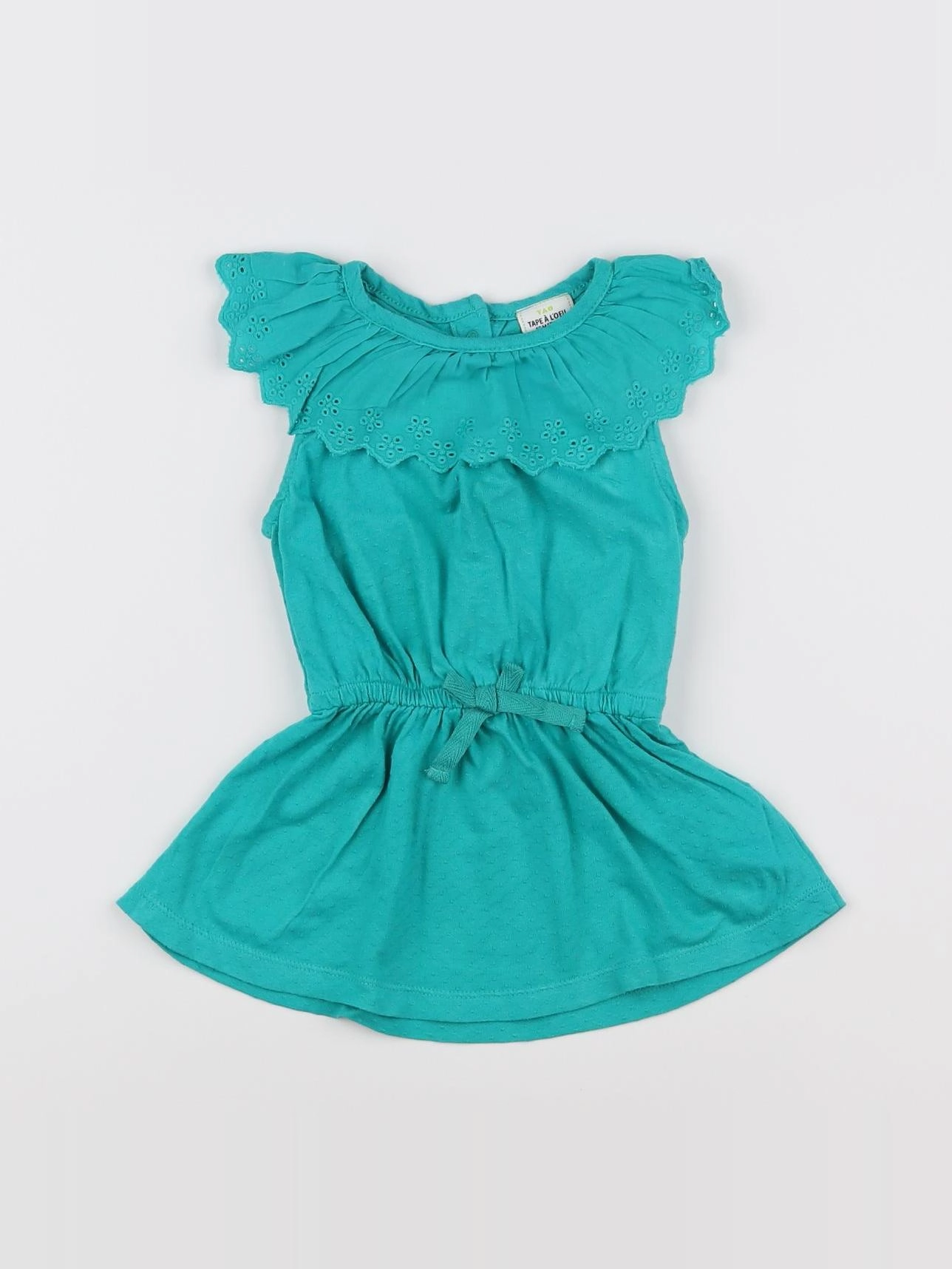 Tape à l'oeil - robe bleu - 12 mois