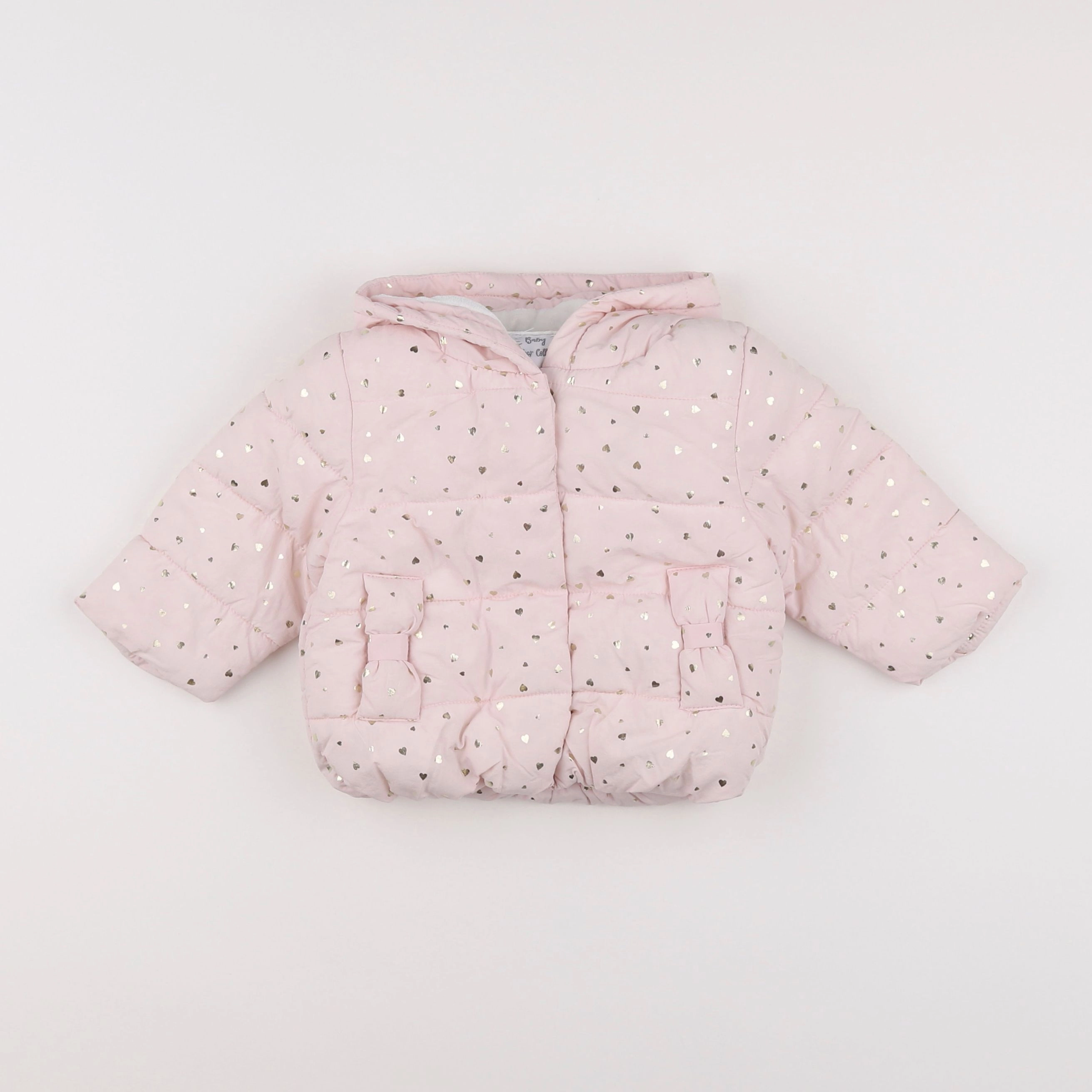 Vertbaudet - doudoune rose - 6 mois