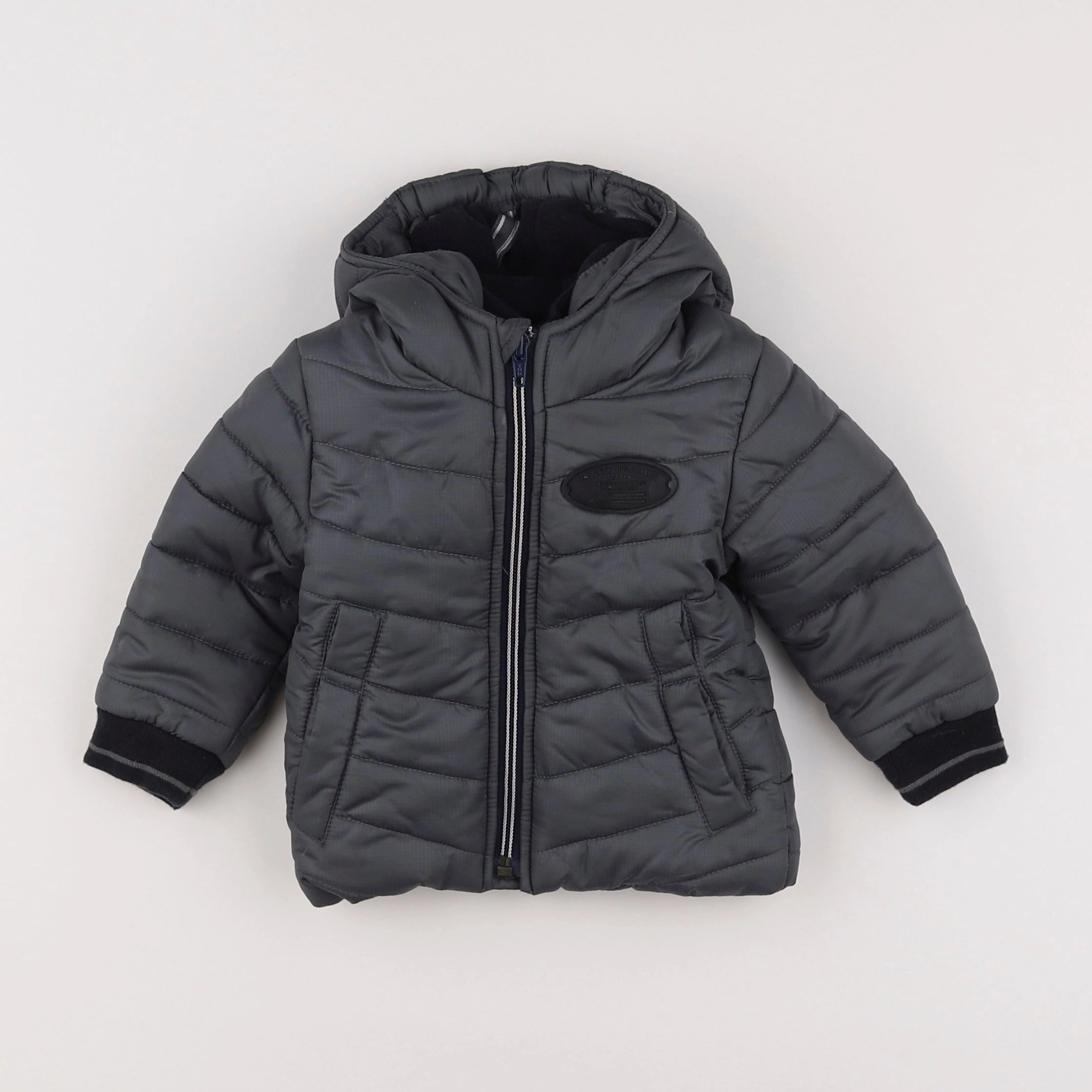 IKKS - doudoune gris - 6 mois