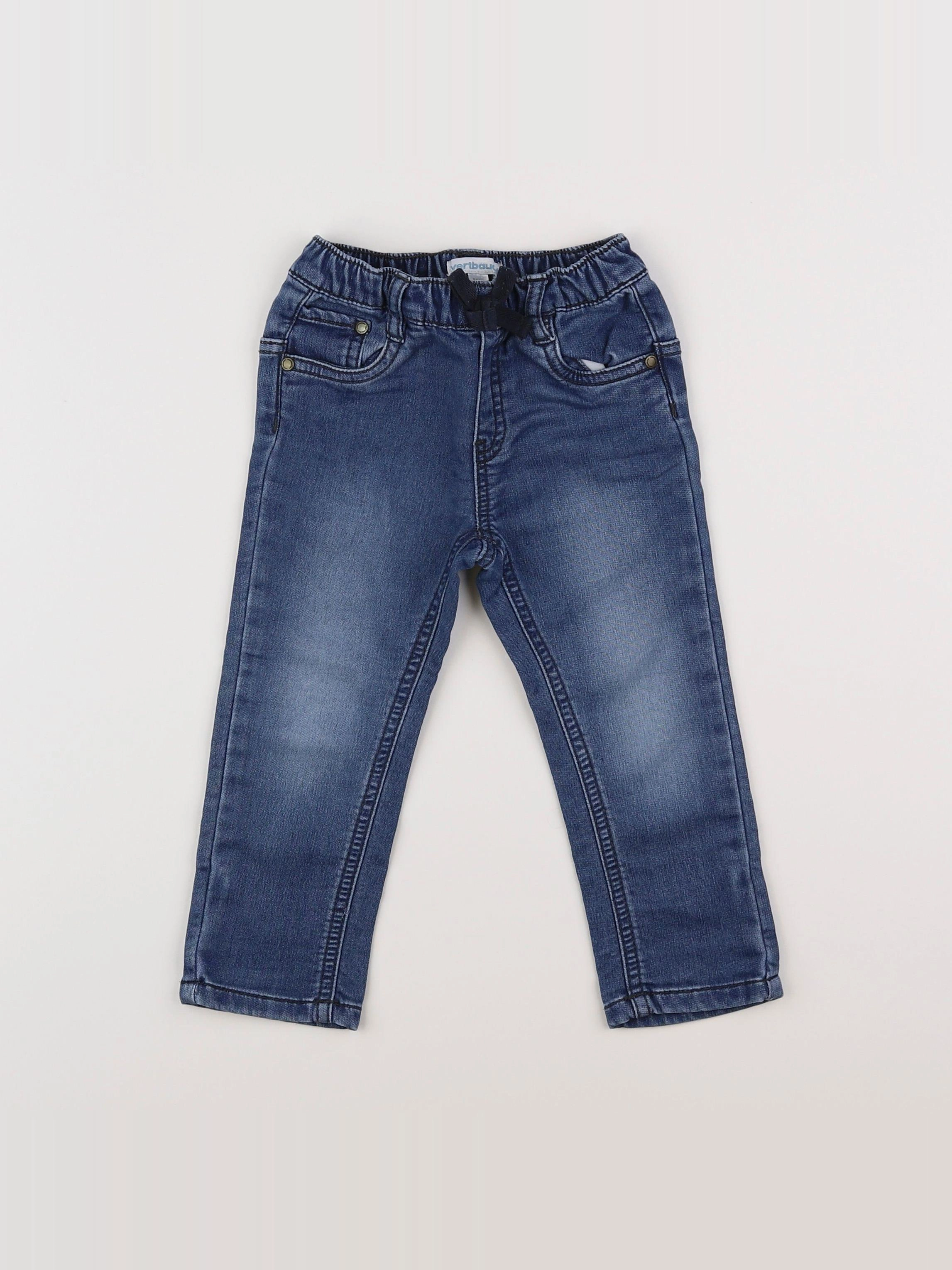 Vertbaudet - jean bleu - 18 mois