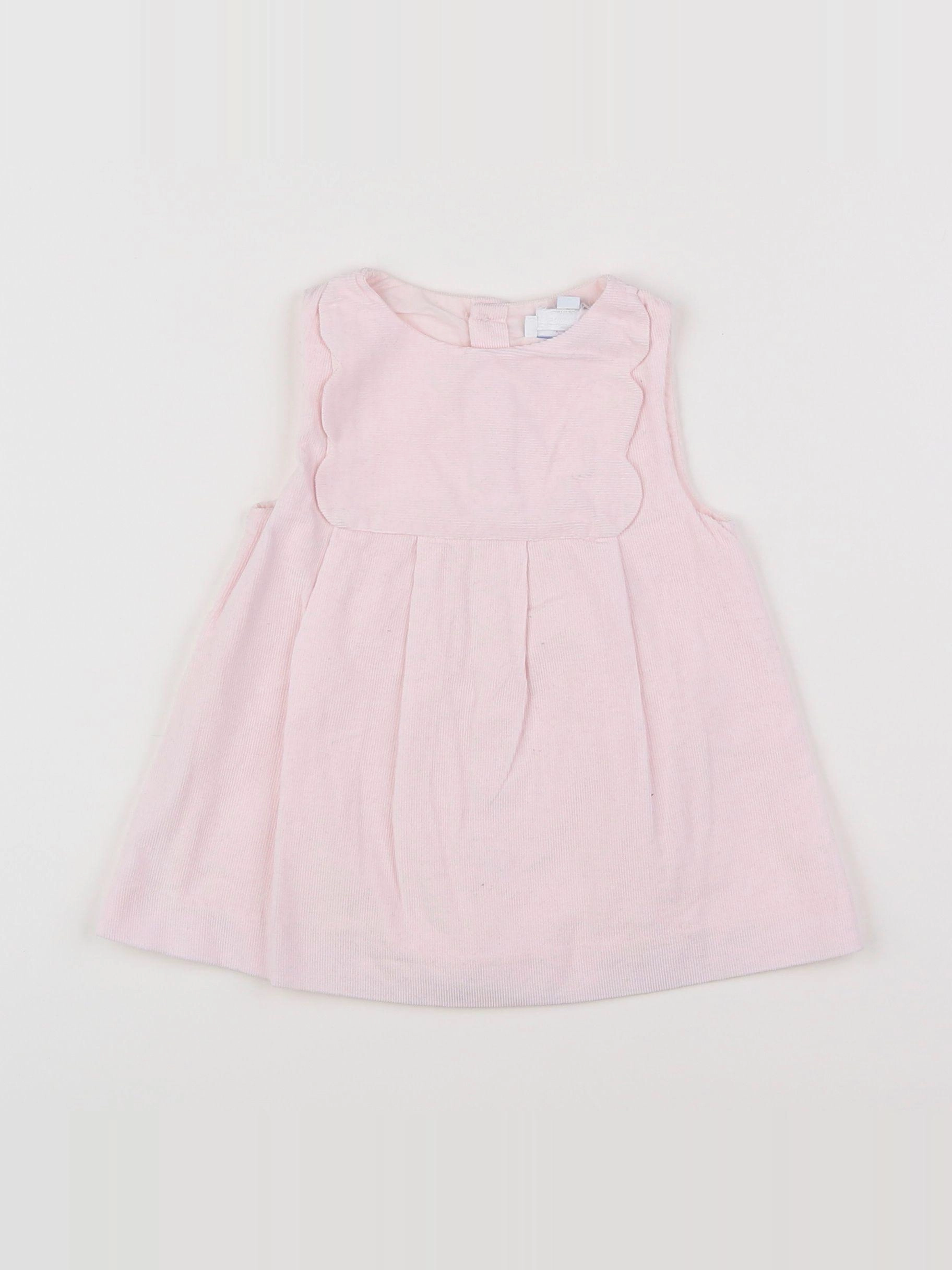 Jacadi - robe rose - 6 mois