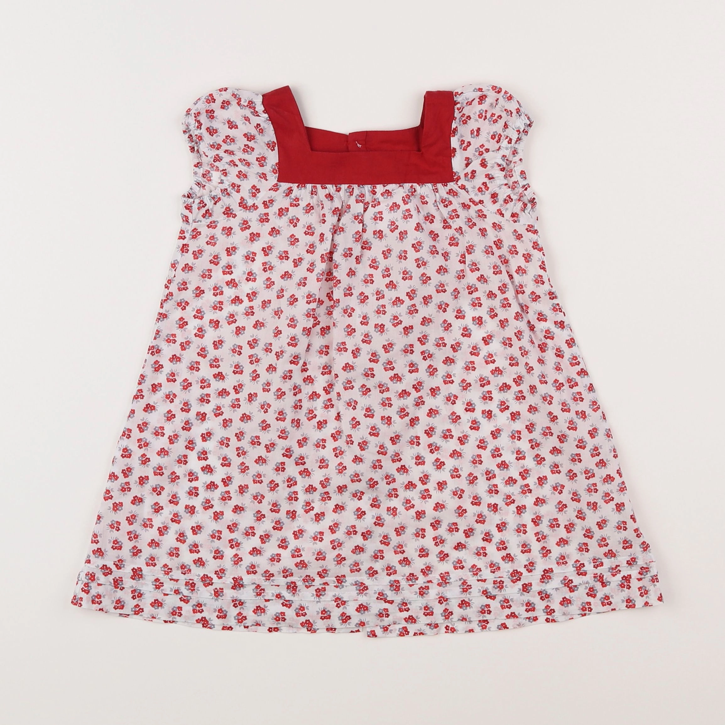 Jacadi - robe rouge - 12 mois