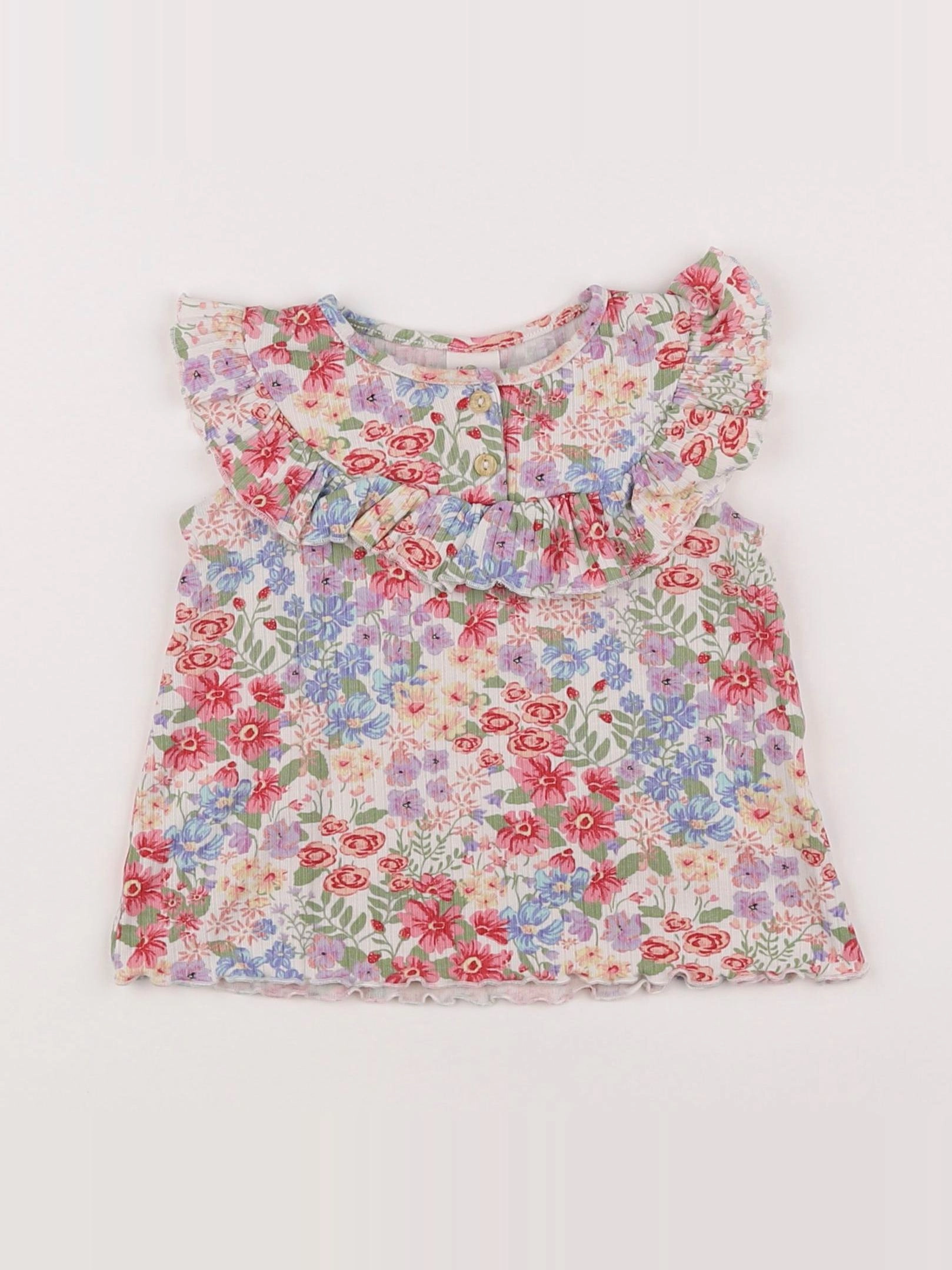 H&M - tee-shirt multicolore - 6/9 mois