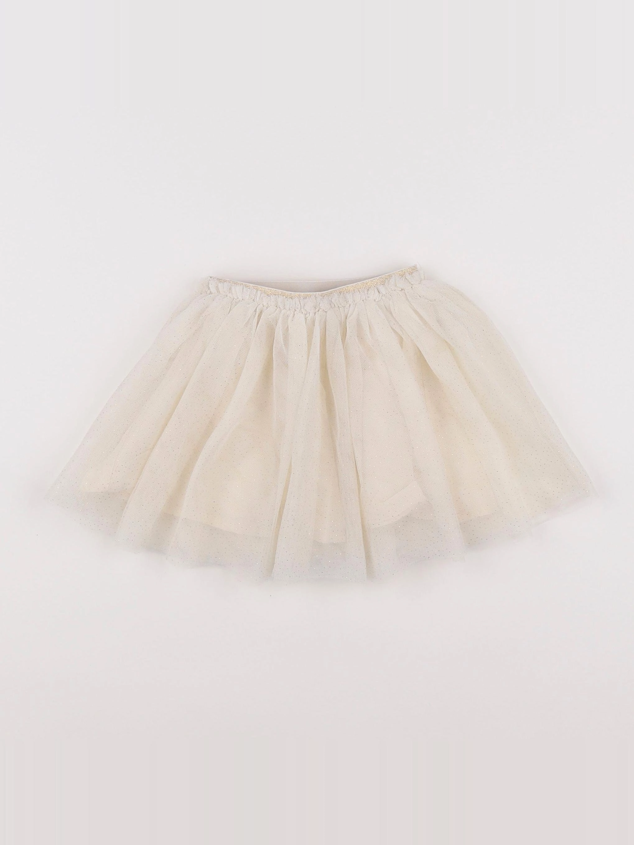 Tape à l'oeil - jupe beige, or - 12 mois