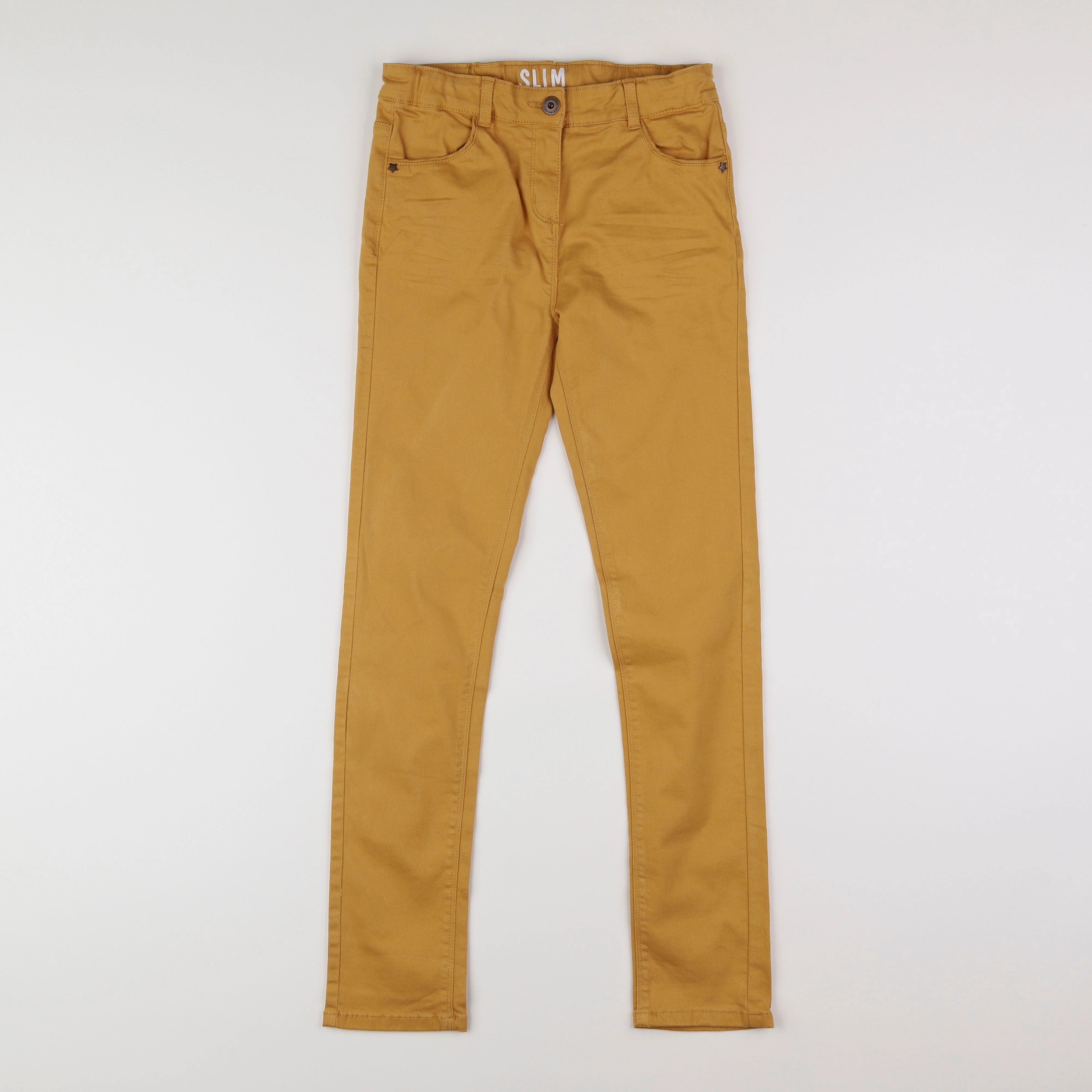 Vertbaudet - pantalon jaune - 12 ans