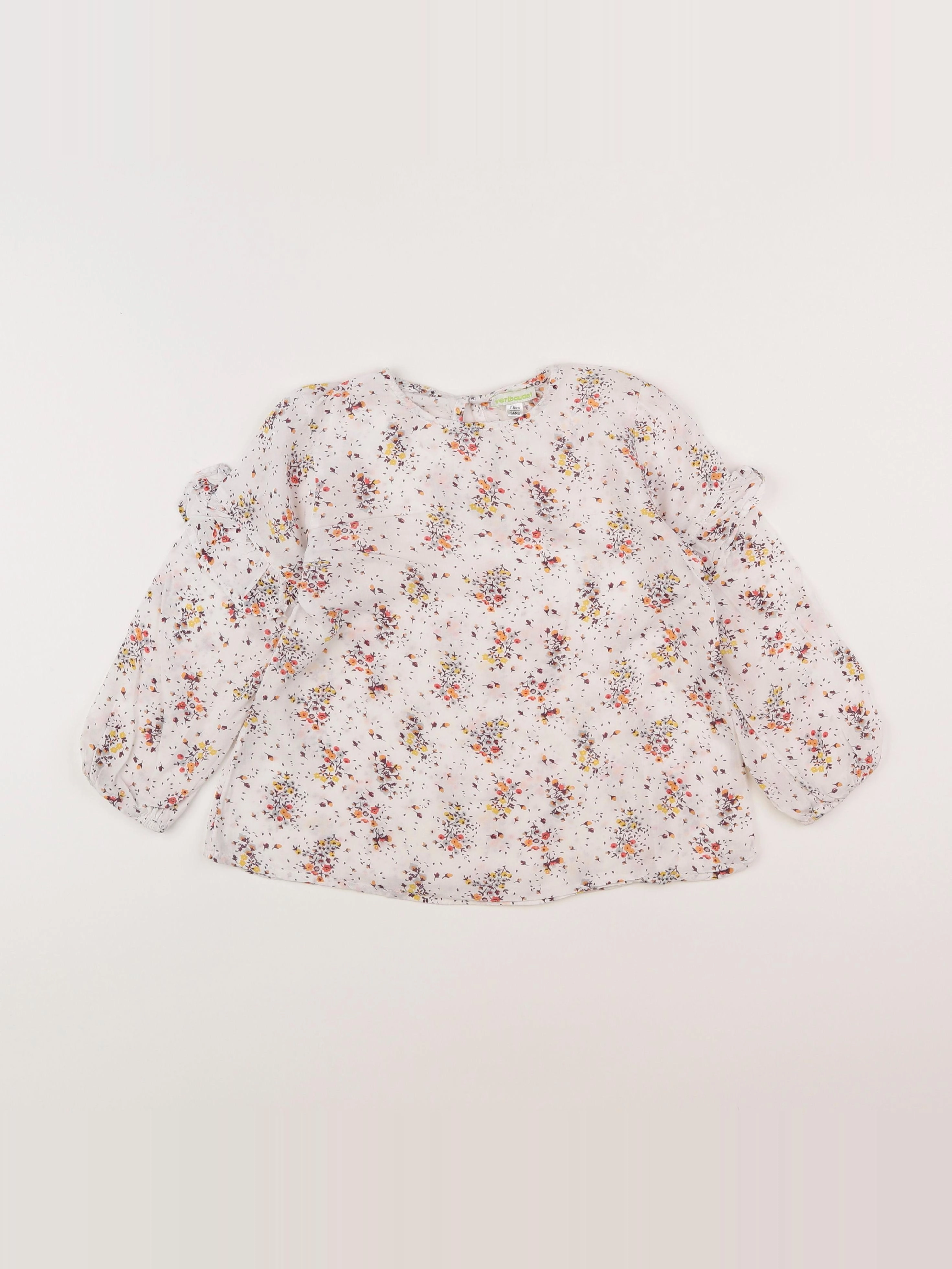 Vertbaudet - blouse blanc - 6 ans