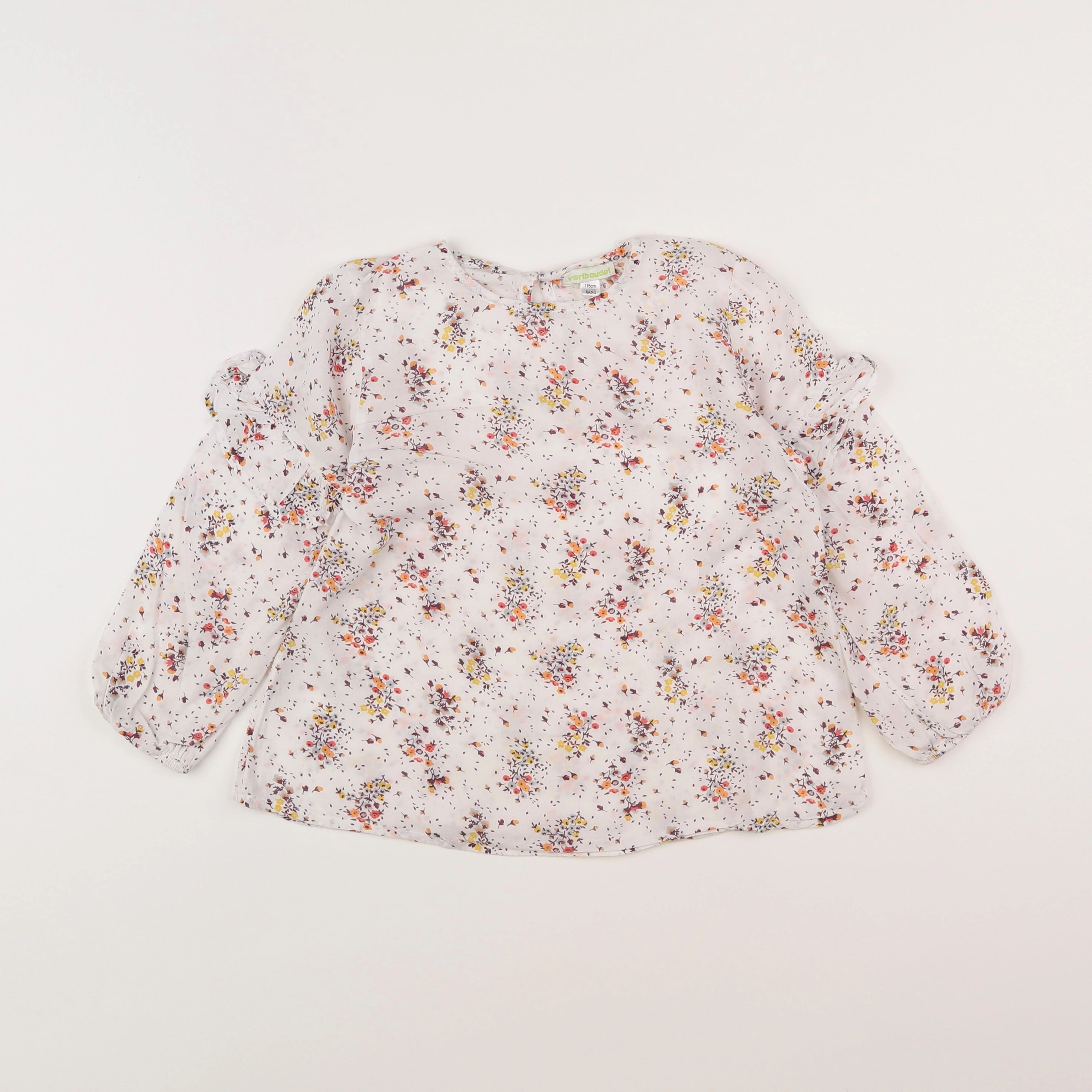 Vertbaudet - blouse blanc - 6 ans