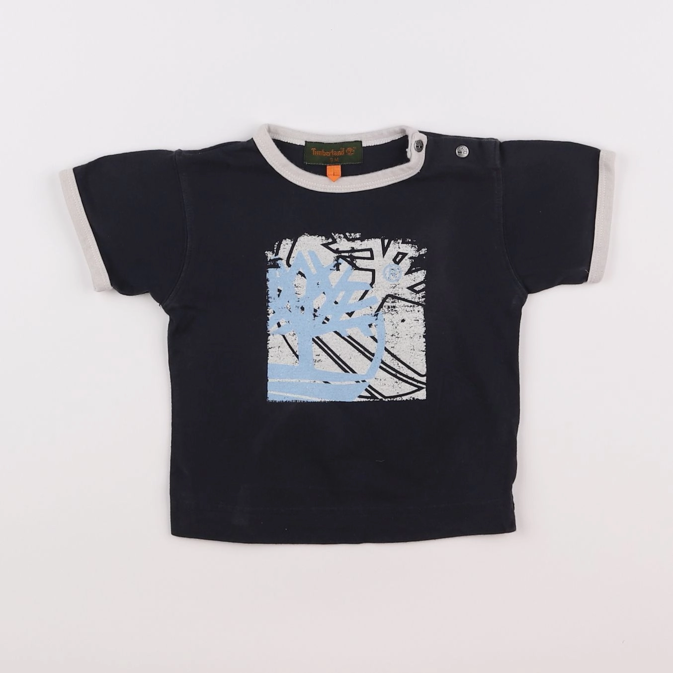 Timberland - tee-shirt bleu - 9 mois
