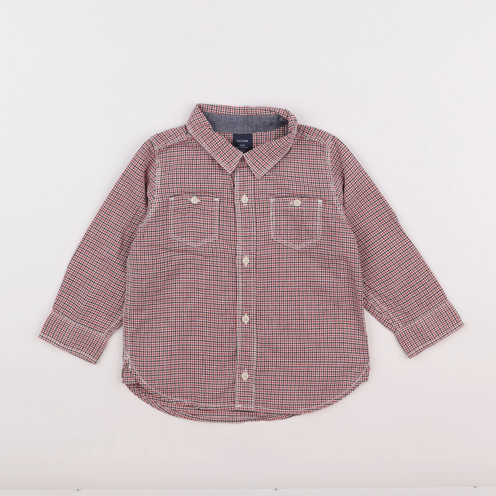 GAP - chemise multicolore - 18 mois à 2 ans