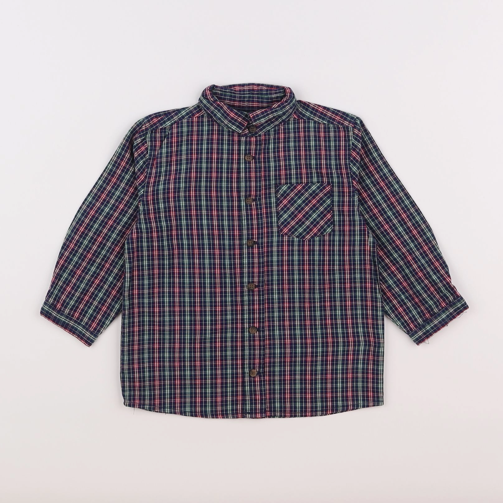 Boutchou - chemise multicolore - 3 ans