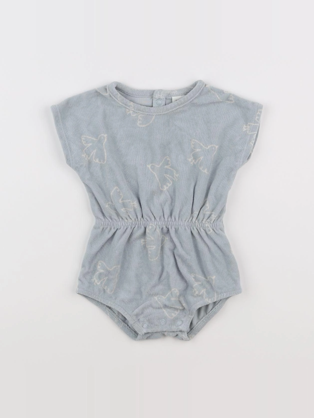 H&M - combinaison bleu - 6 mois