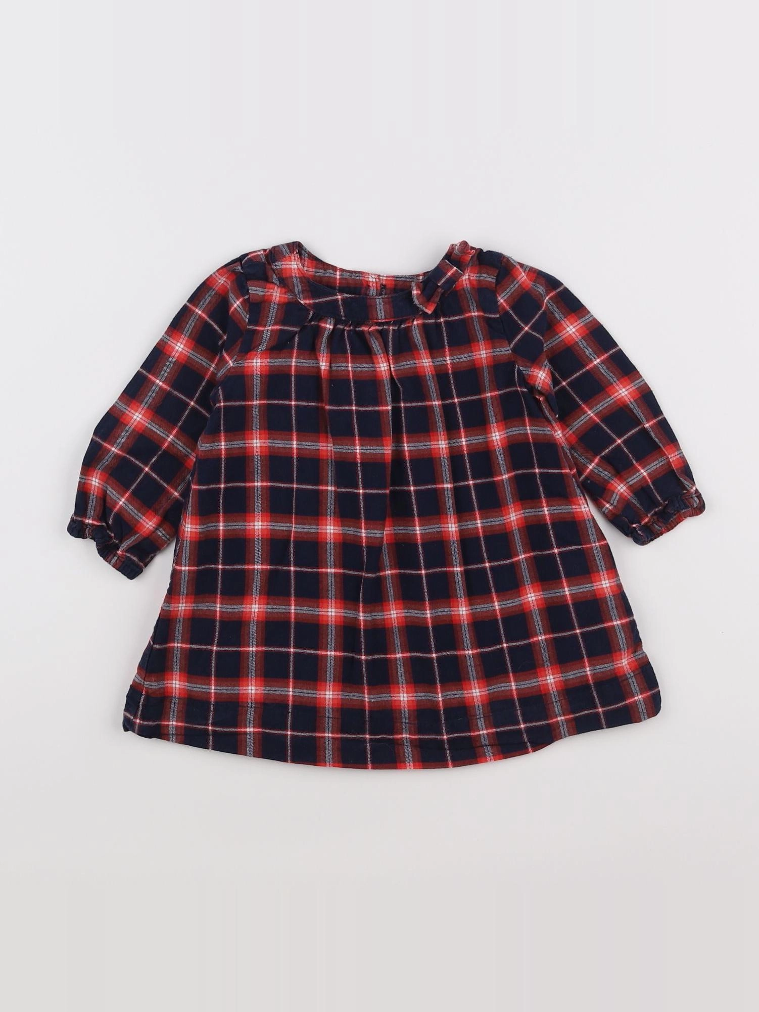 GAP - robe bleu - 6/12 mois