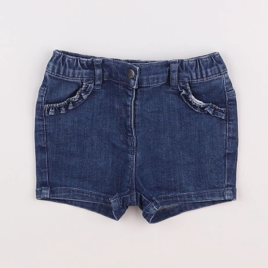 Vertbaudet - short blanc - 18 mois