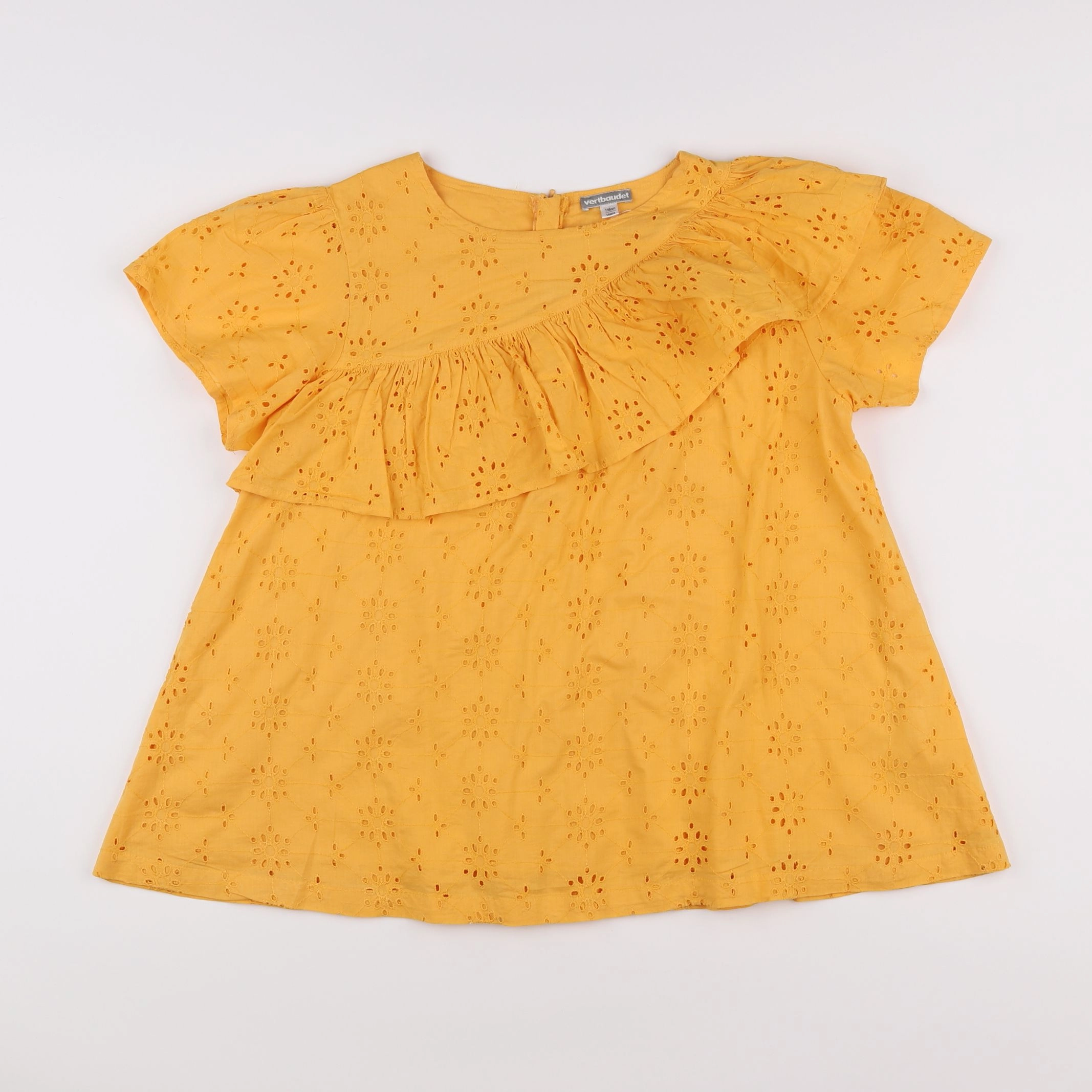 Vertbaudet - blouse jaune - 14 ans