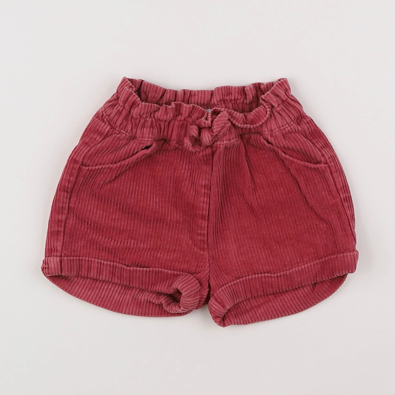 Vertbaudet - short rose - 12 mois