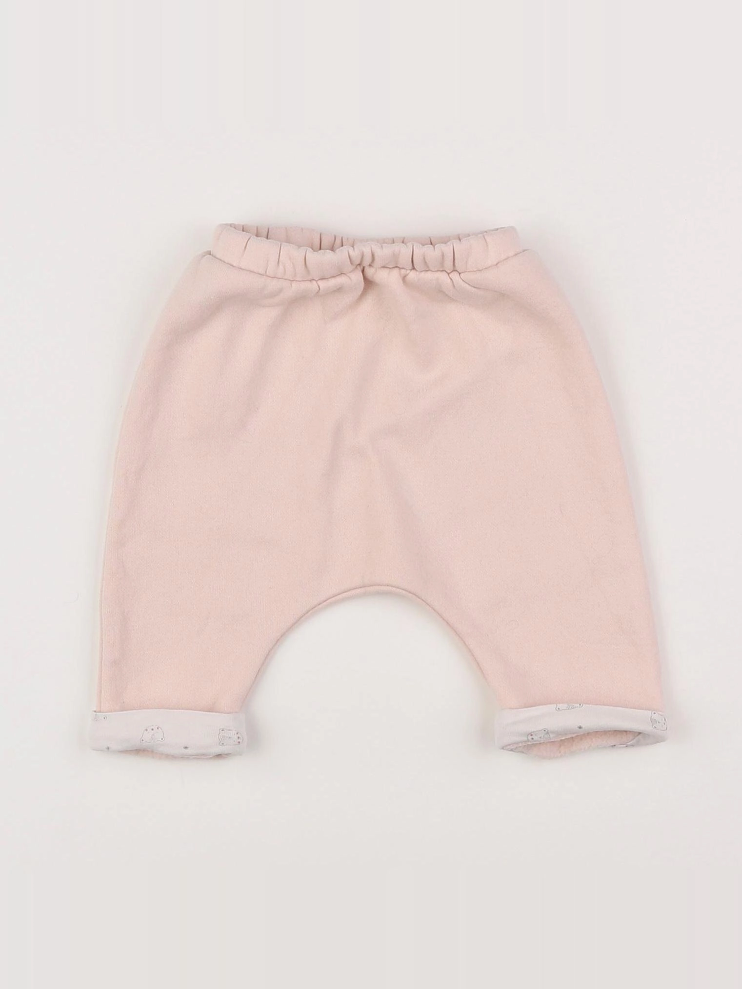 Vertbaudet - sarouel rose - 1 mois