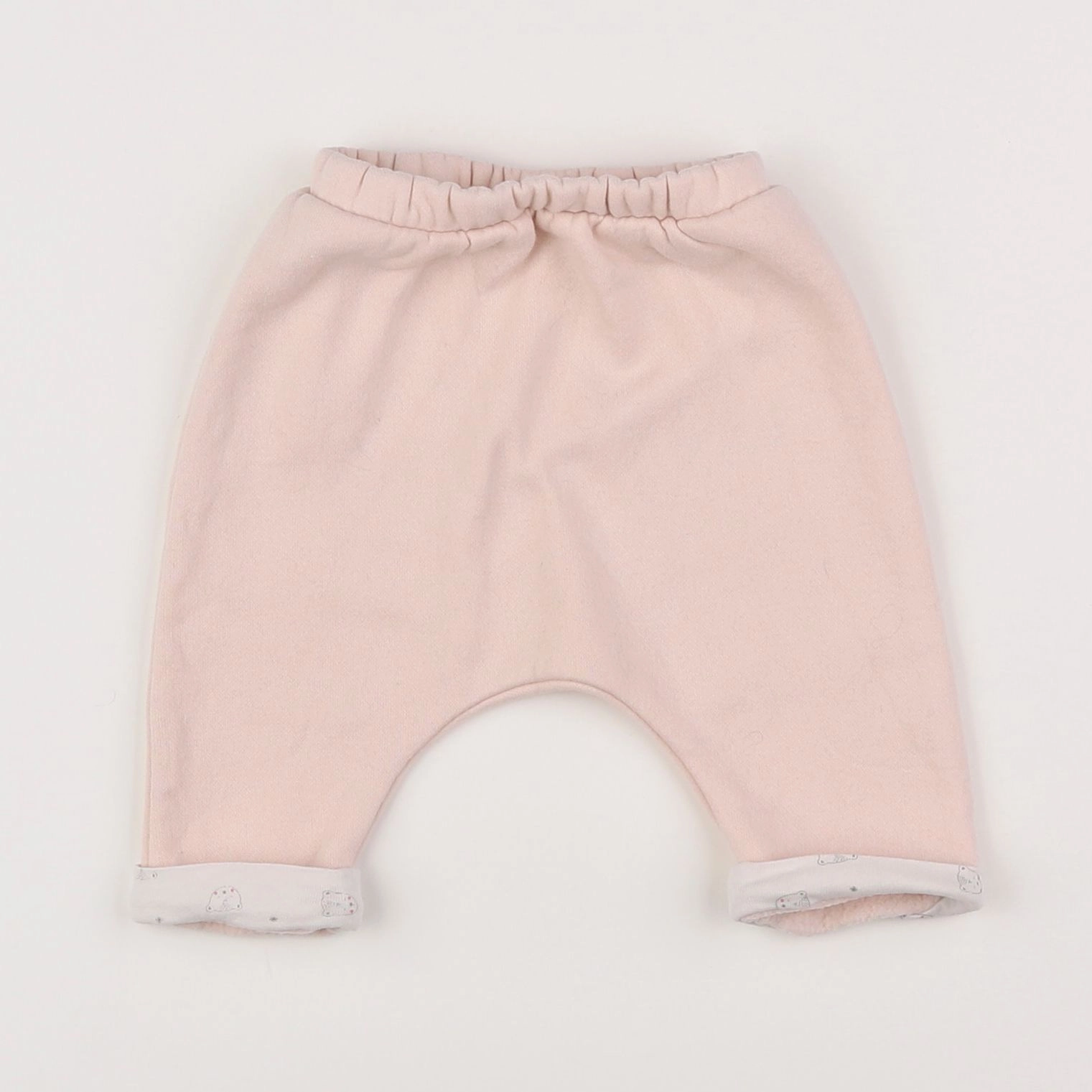 Vertbaudet - sarouel rose - 1 mois