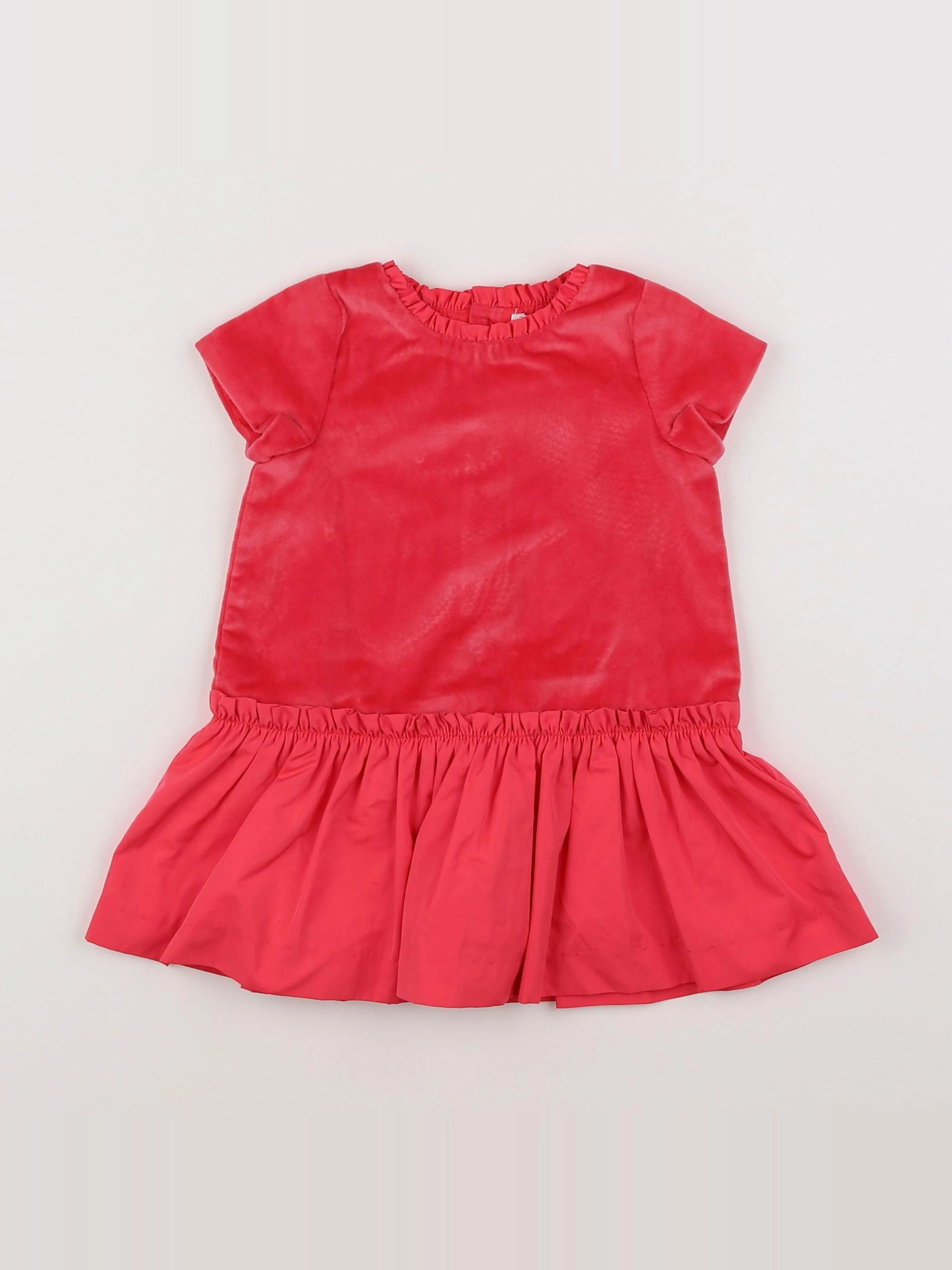 Jacadi - robe rose - 12 mois
