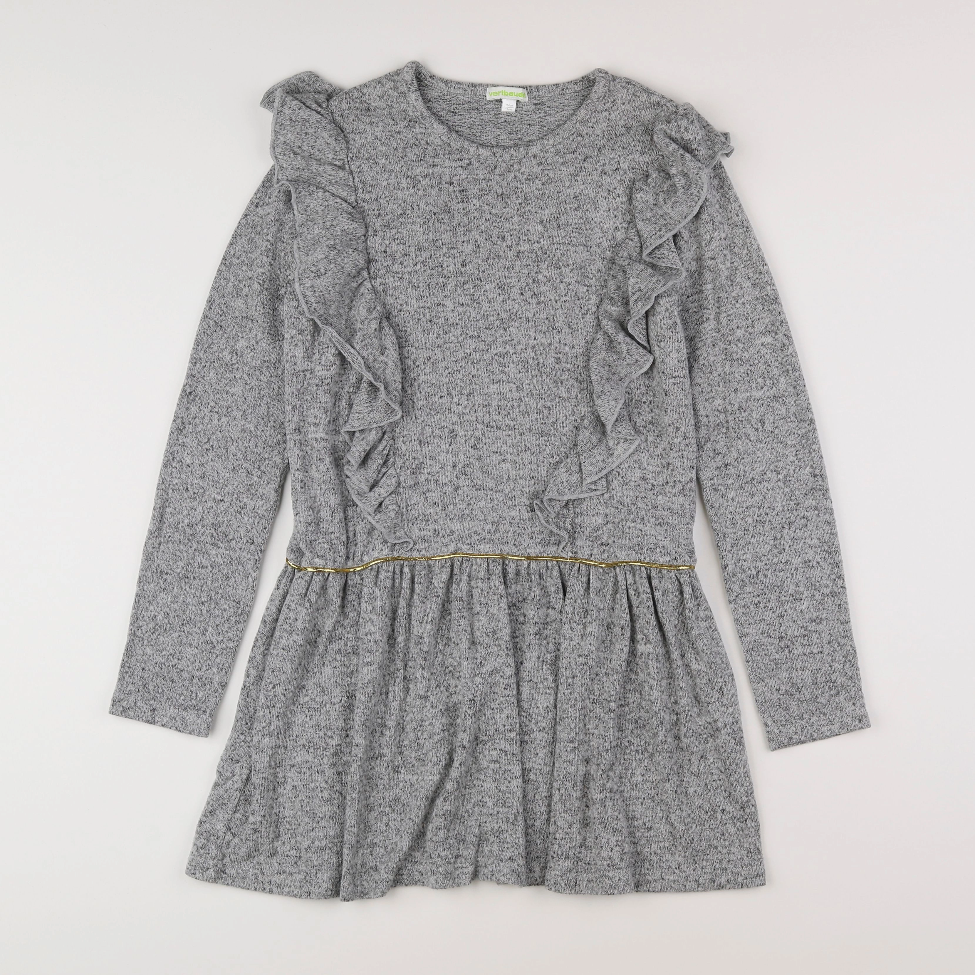Vertbaudet - robe gris - 12 ans