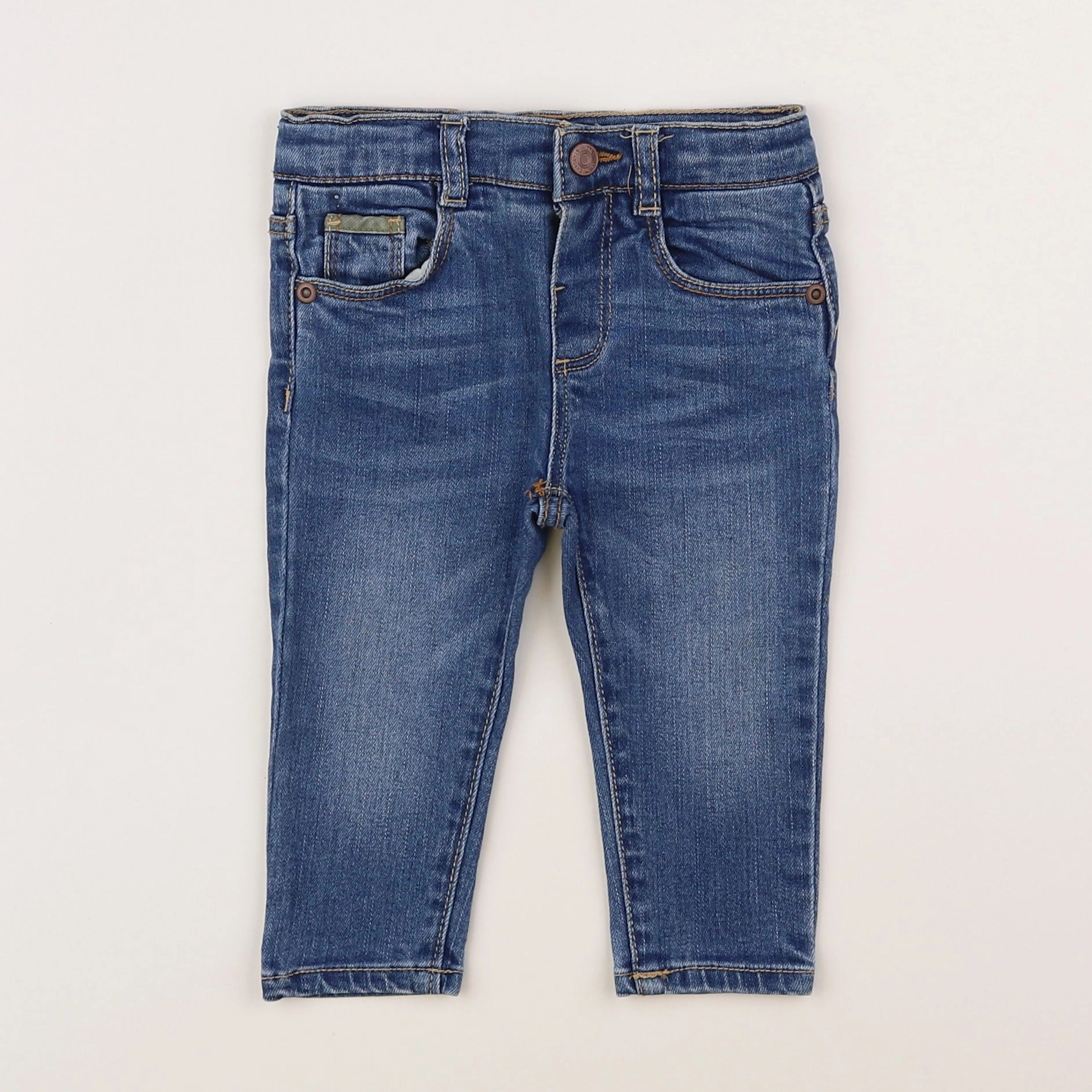 Zara - jean bleu - 6/9 mois