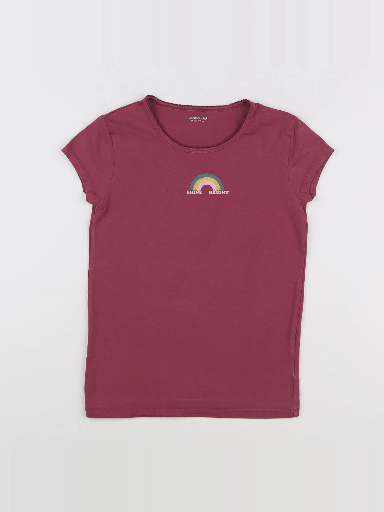 Vertbaudet - maillot de corps rose - 10 ans