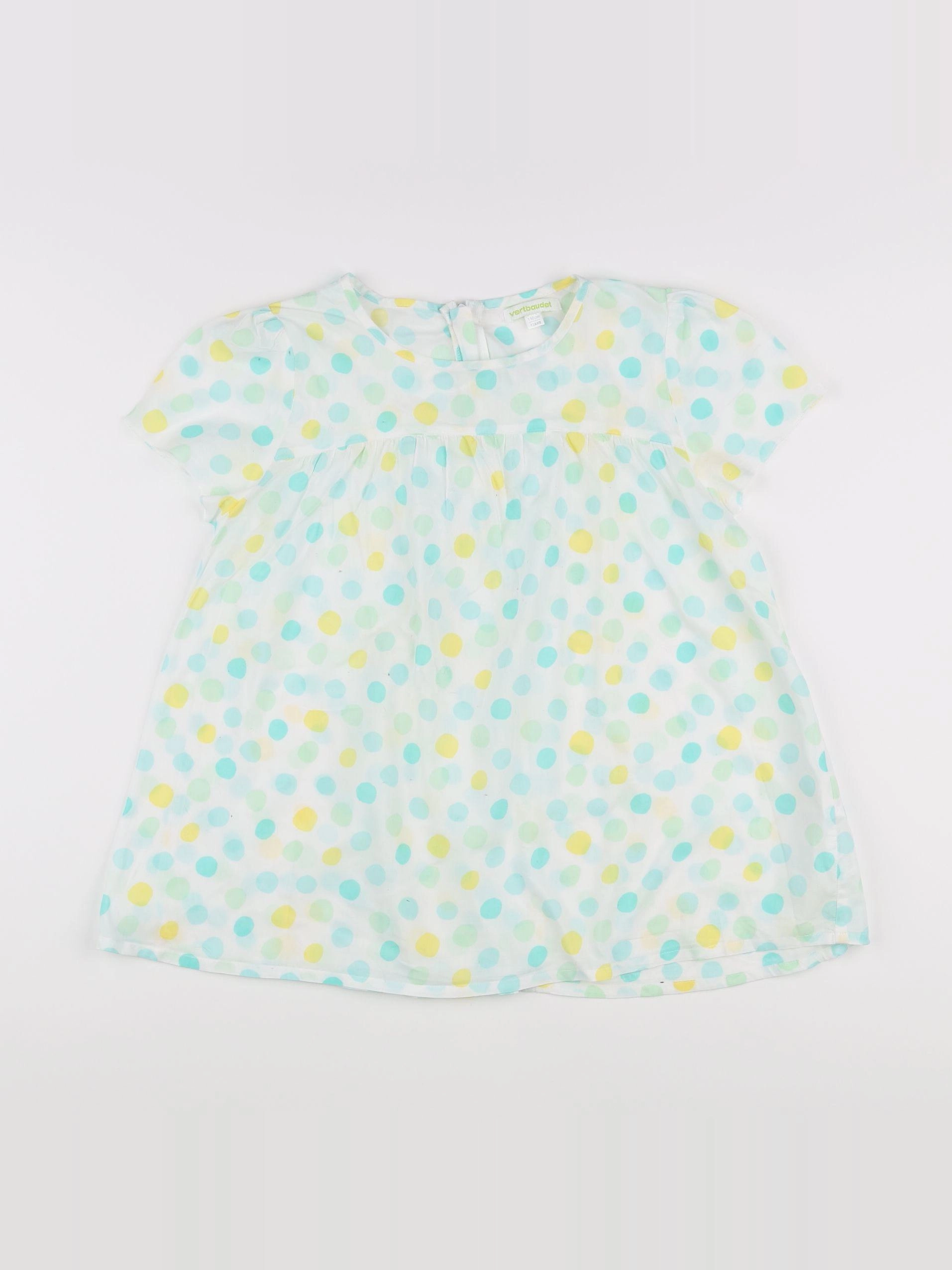 Vertbaudet - blouse vert - 12 ans
