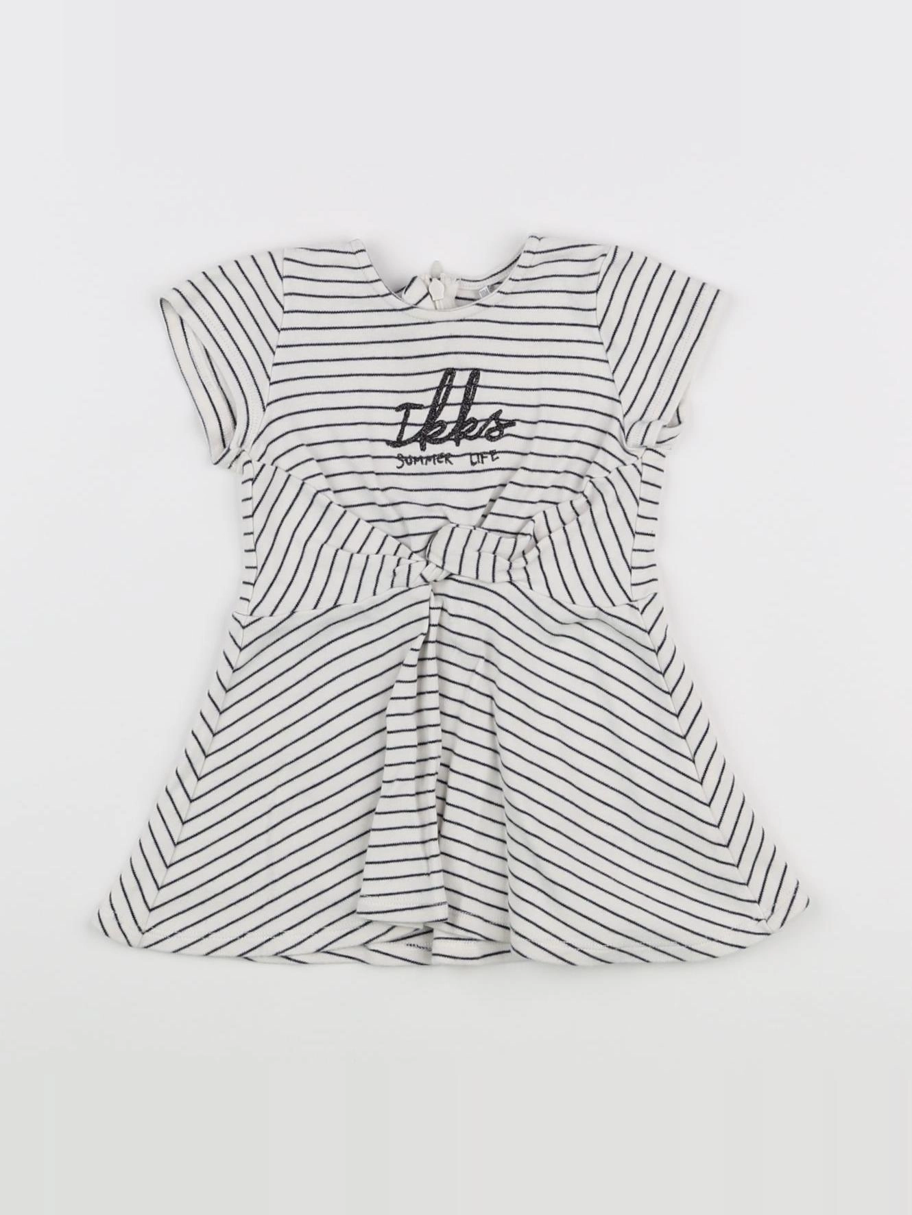 IKKS - robe bleu - 18 mois