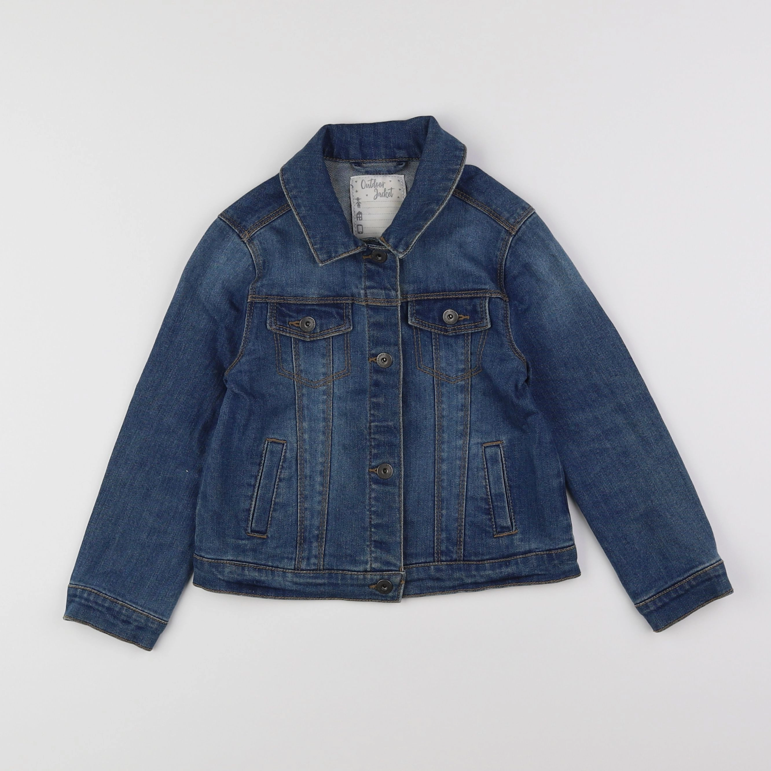 Vertbaudet - veste bleu - 5 ans