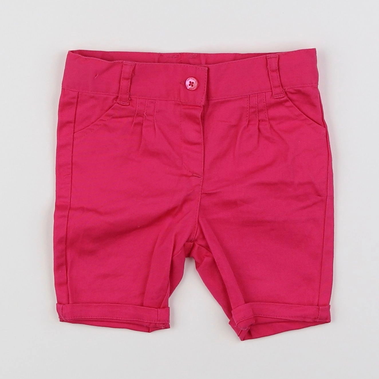 Vertbaudet - short rose - 6 mois