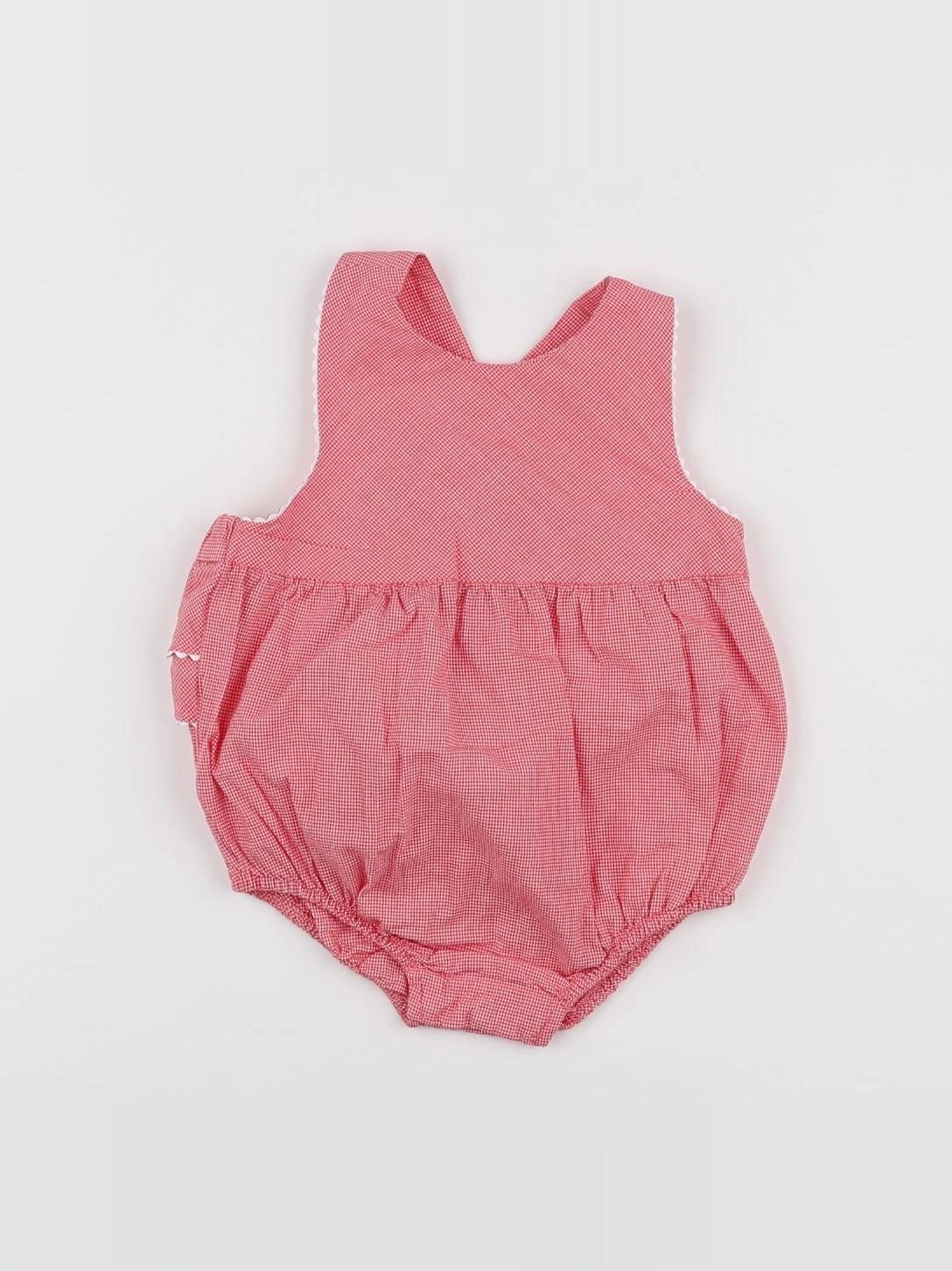 Jacadi - combinaison rose - 6 mois