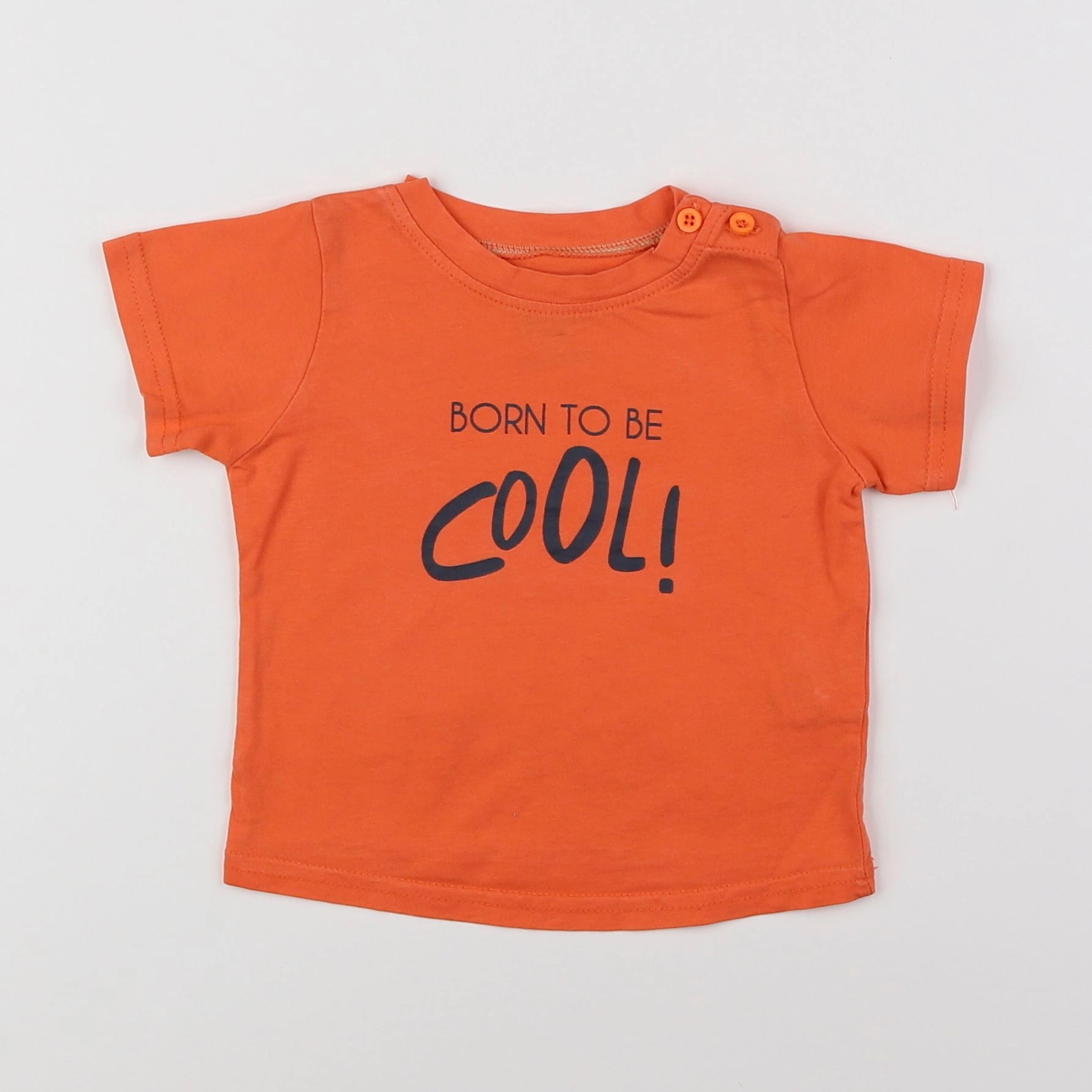Tape à l'oeil - tee-shirt orange - 9 mois