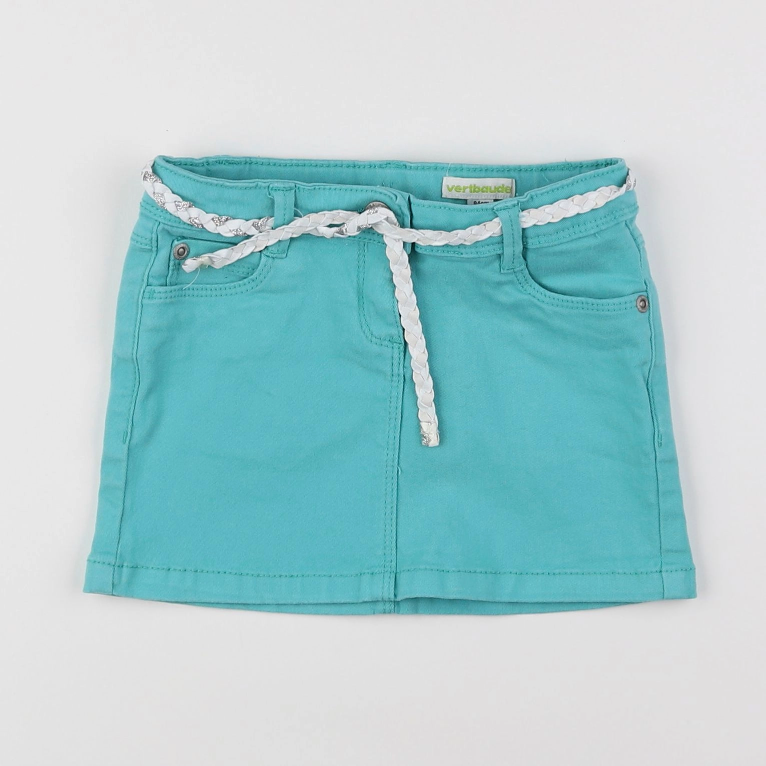 Vertbaudet - jupe bleu - 3 ans