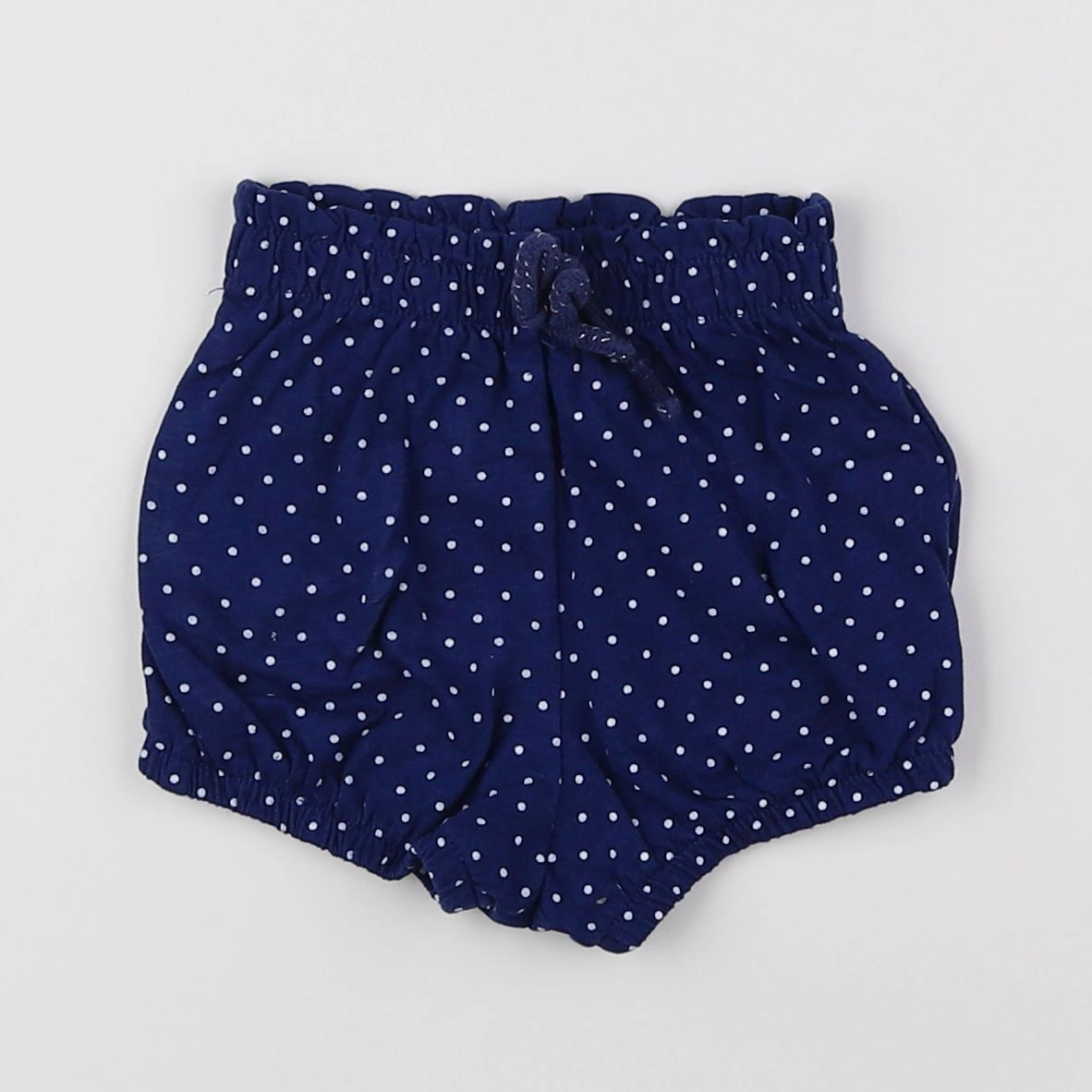 Vertbaudet - bloomer bleu, blanc - 3 mois