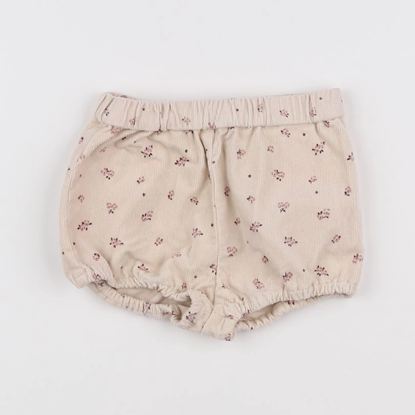 Vertbaudet - short beige - 3 mois