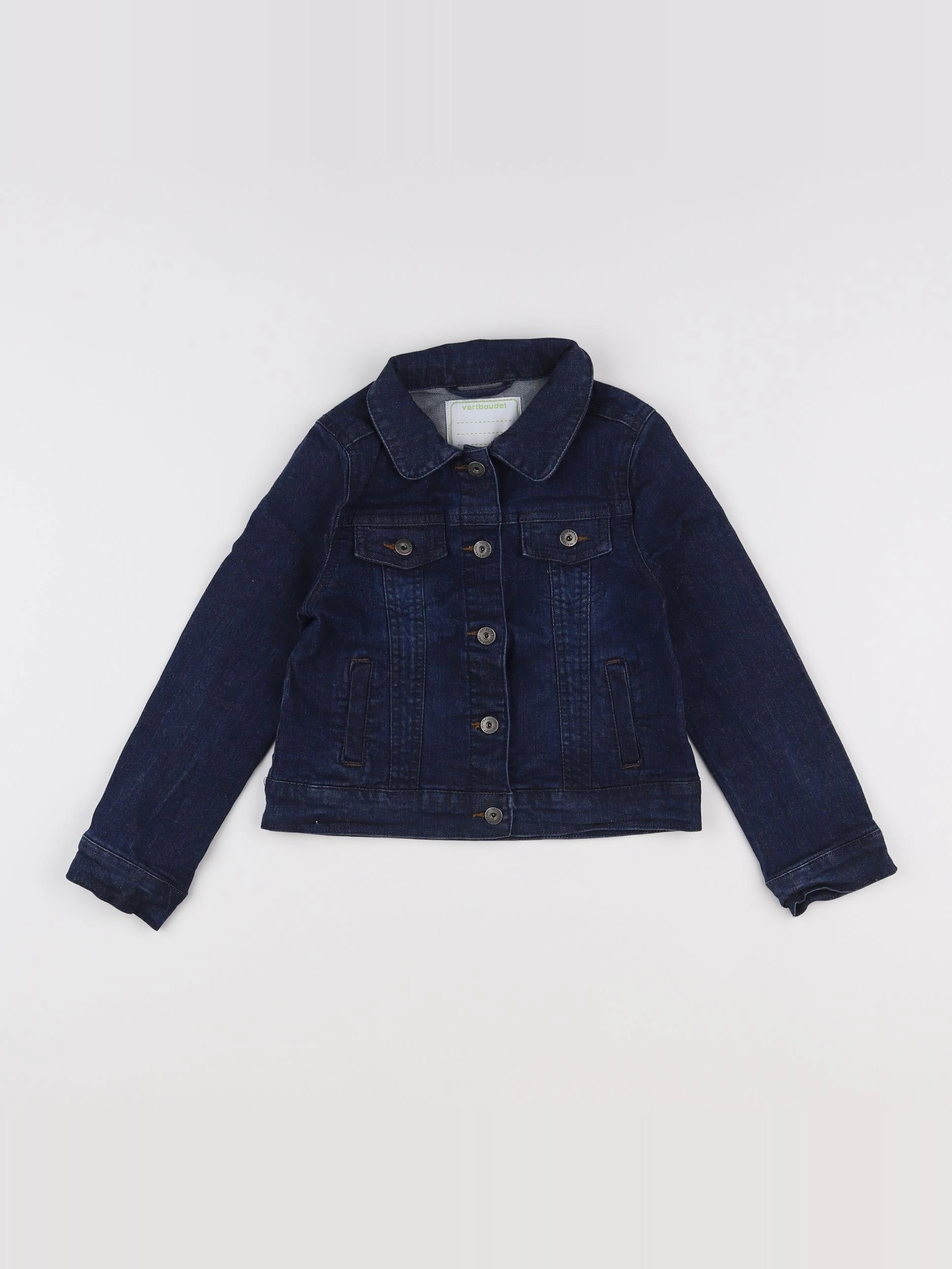 Vertbaudet - veste bleu - 6 ans
