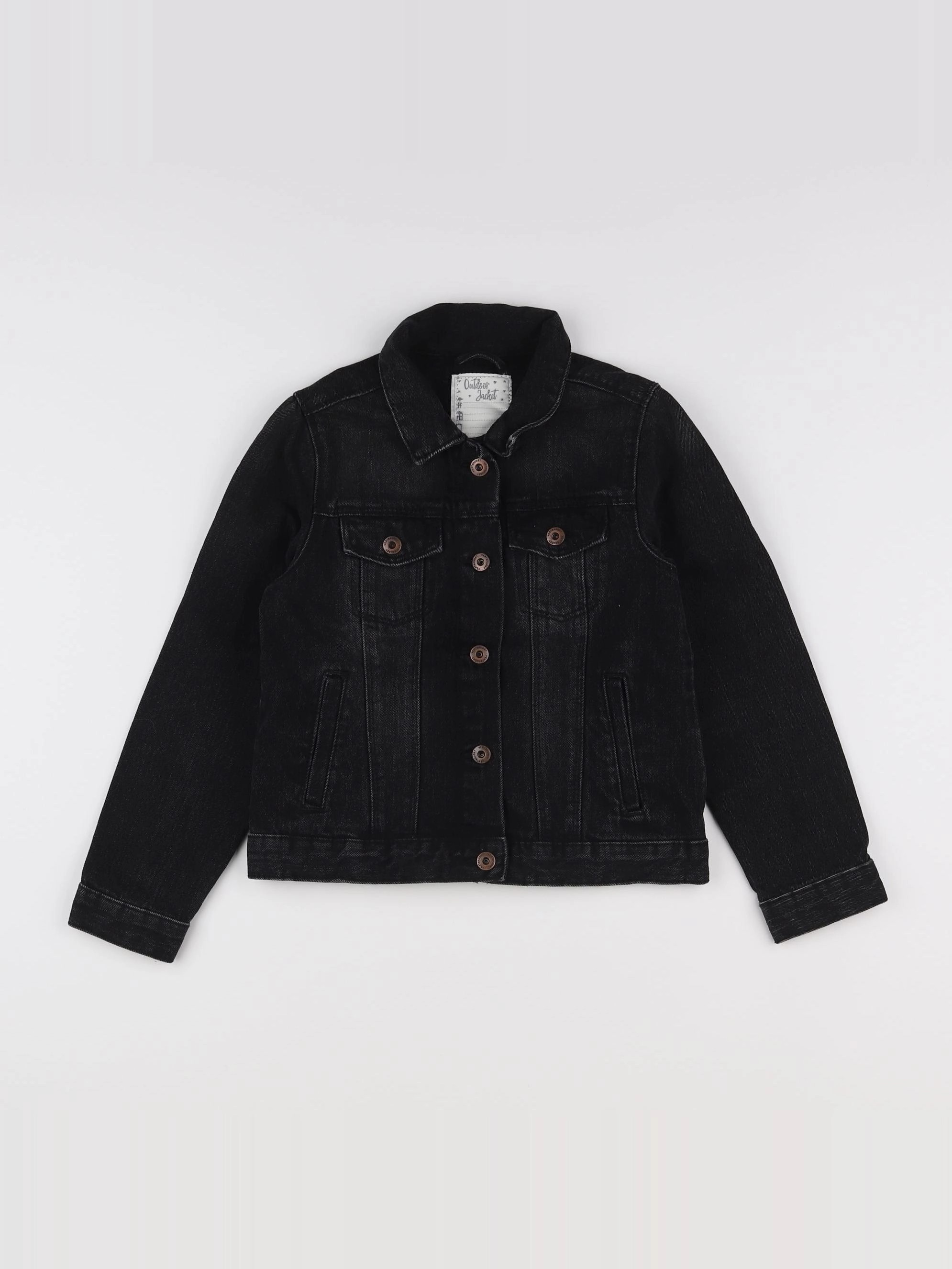 Vertbaudet - veste noir - 8 ans