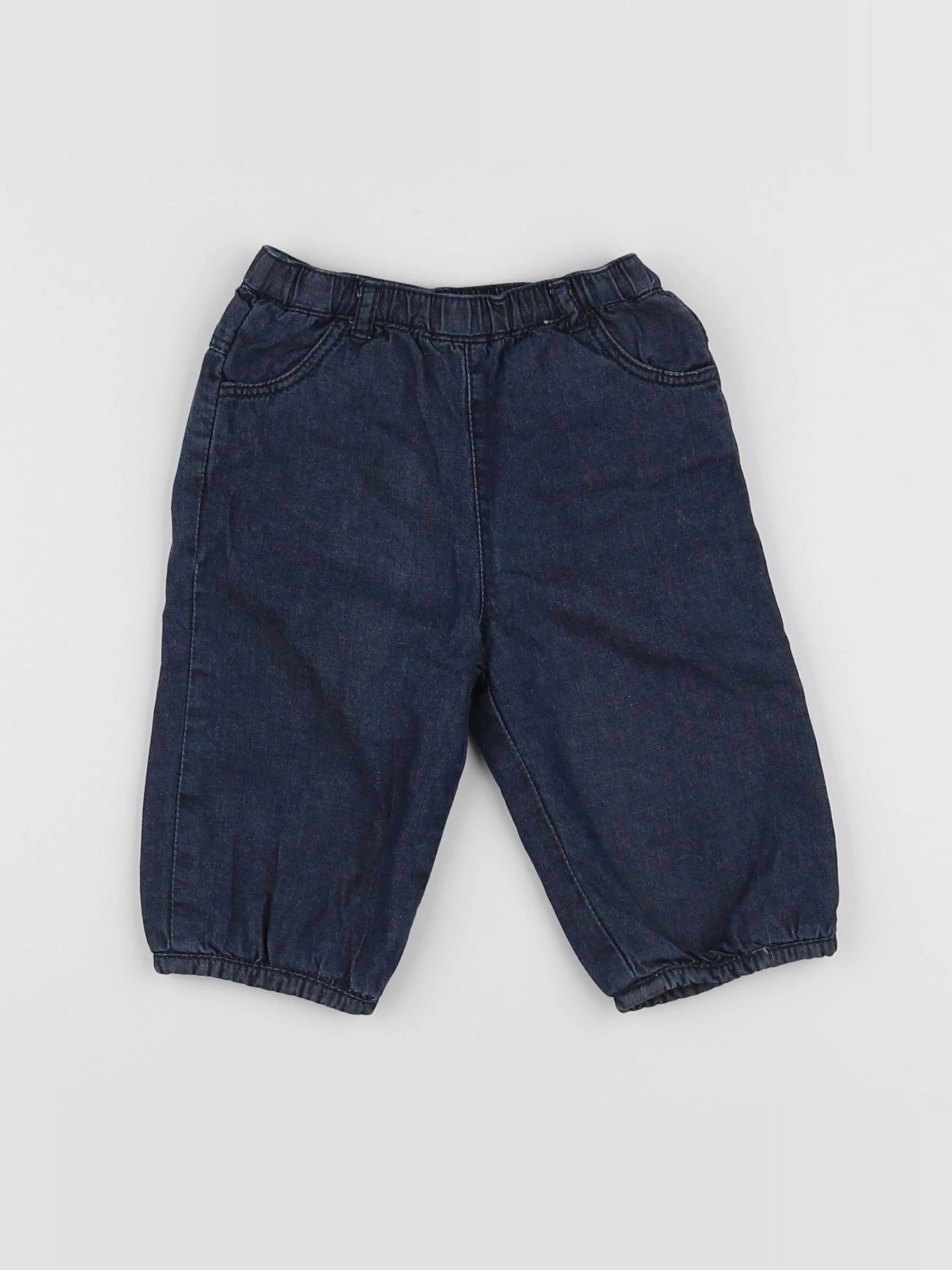 Boutchou - pantalon bleu - 6 mois