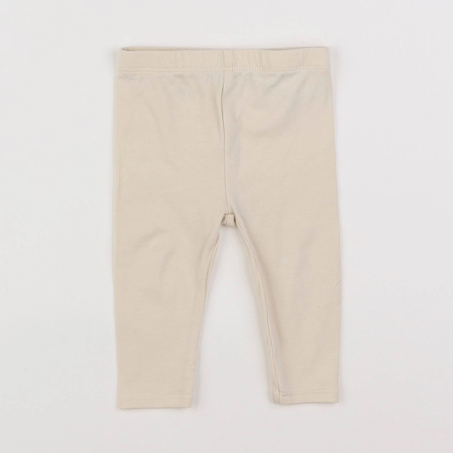 Vertbaudet - legging beige - 3 mois