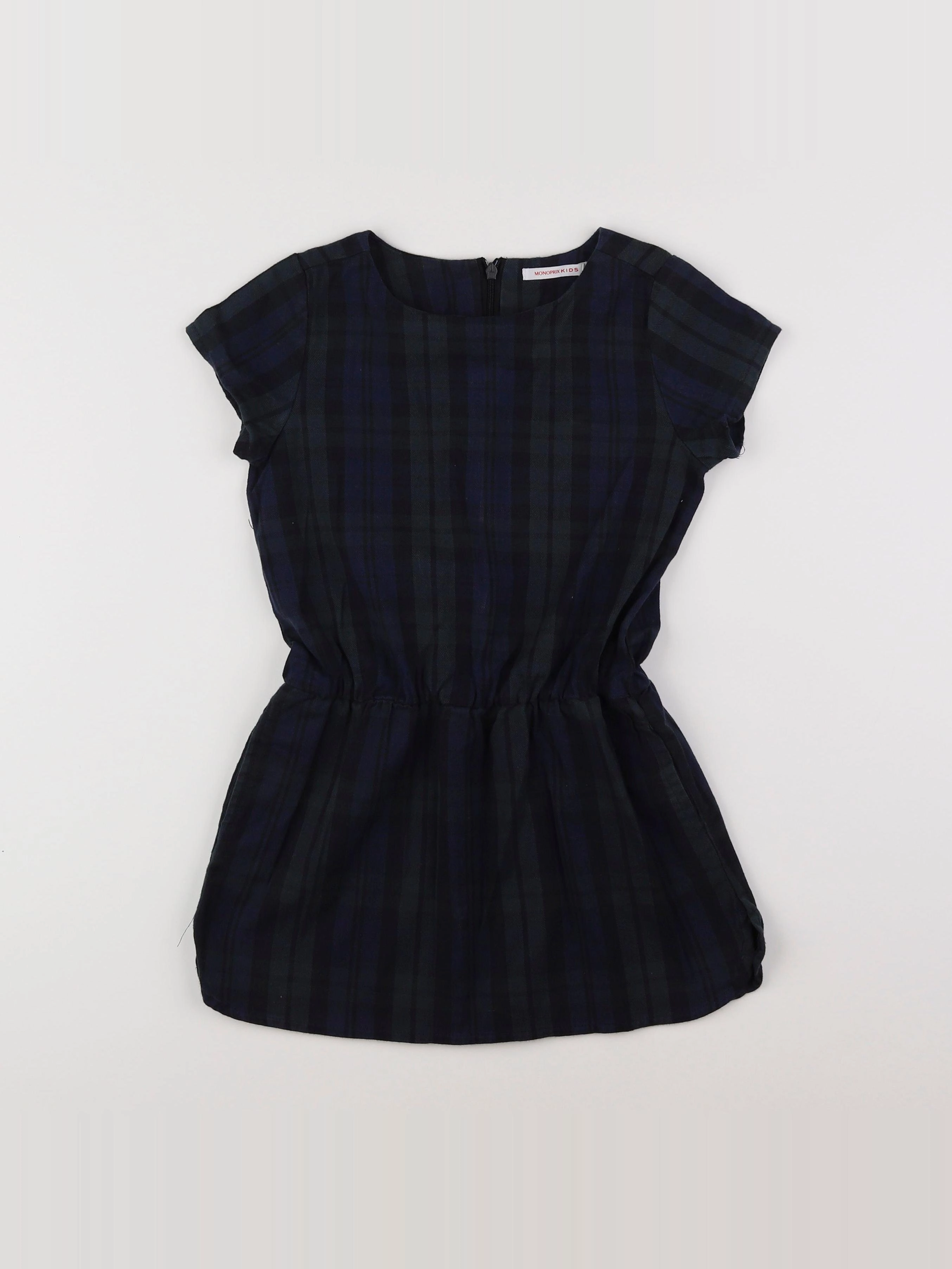 Monoprix - robe bleu - 6 ans