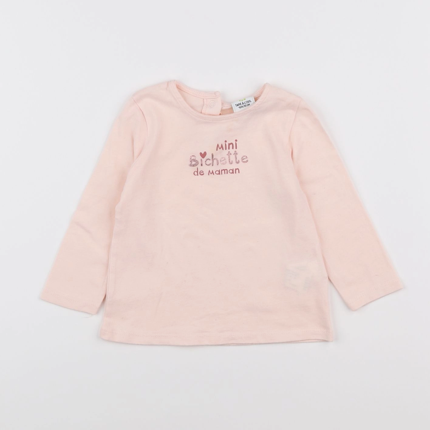Tape à l'oeil - tee-shirt rose - 18 mois