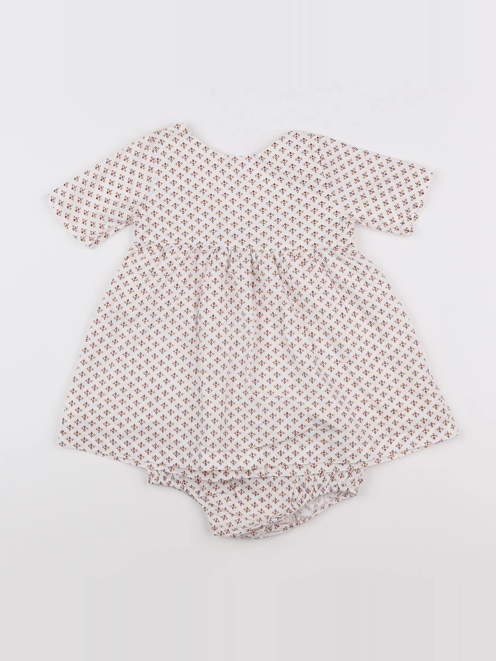 Natalys - robe blanc - 18 mois