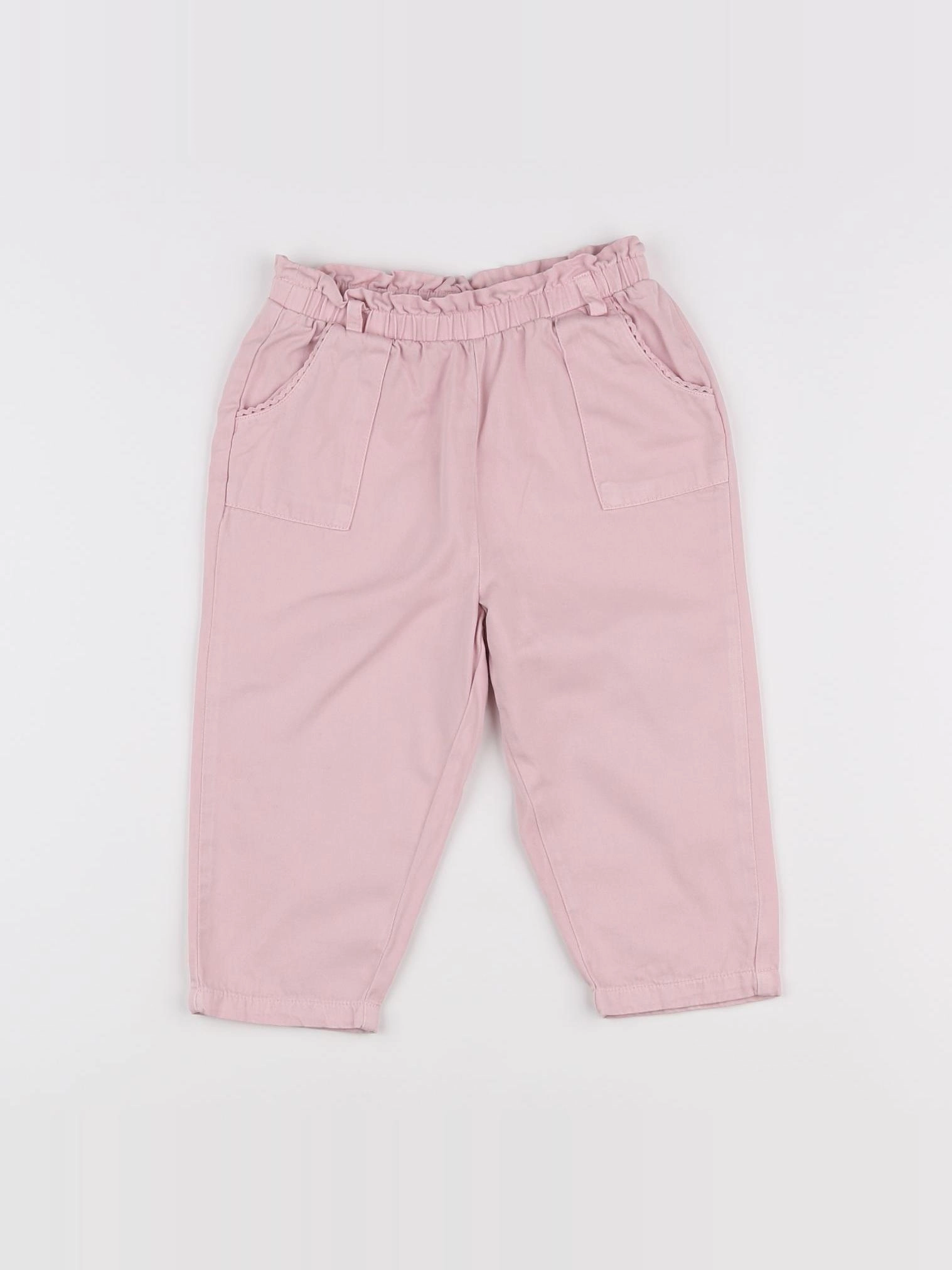 Next - pantalon rose - 12/18 mois