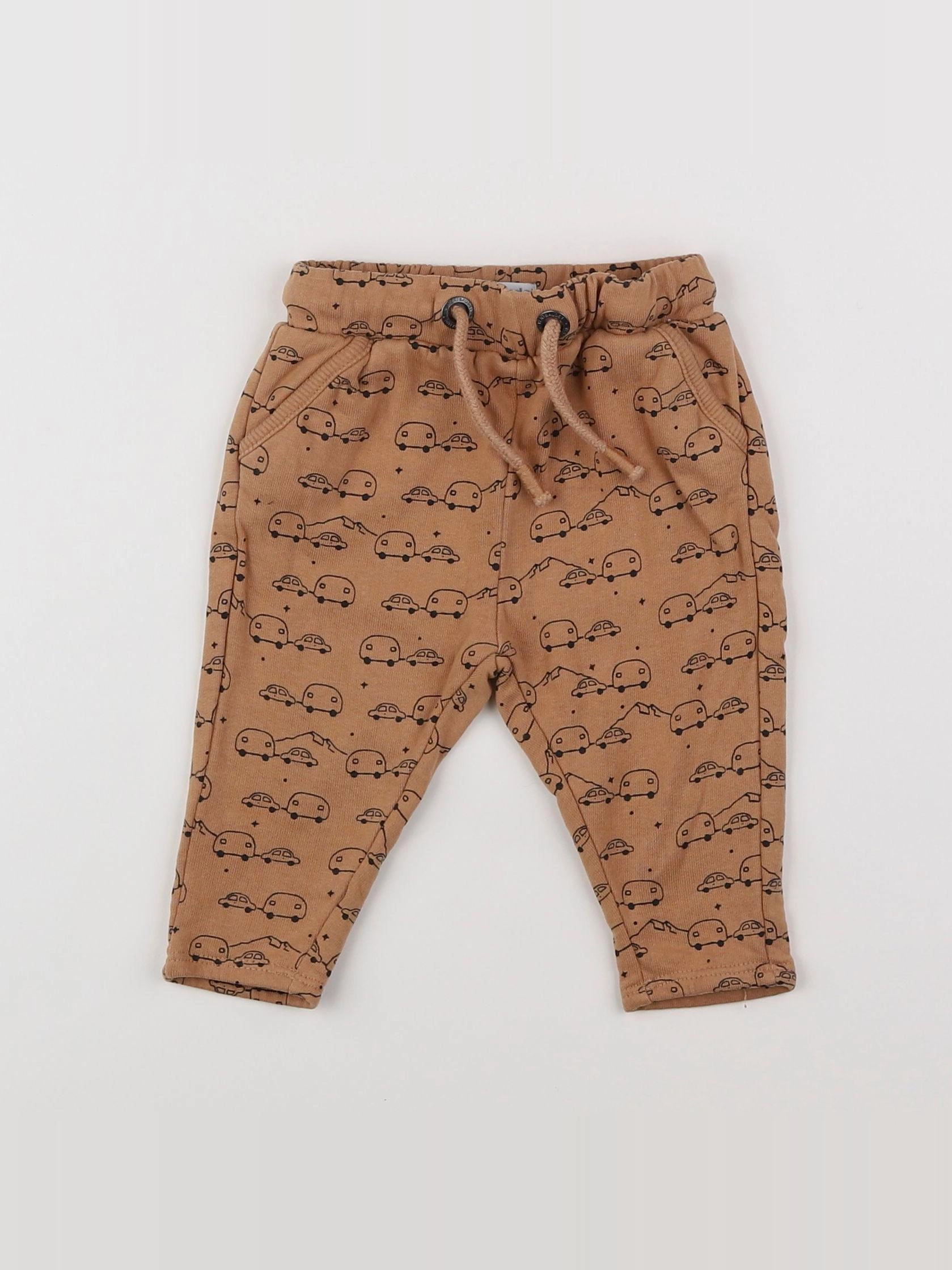 Vertbaudet - jogging marron - 6 mois