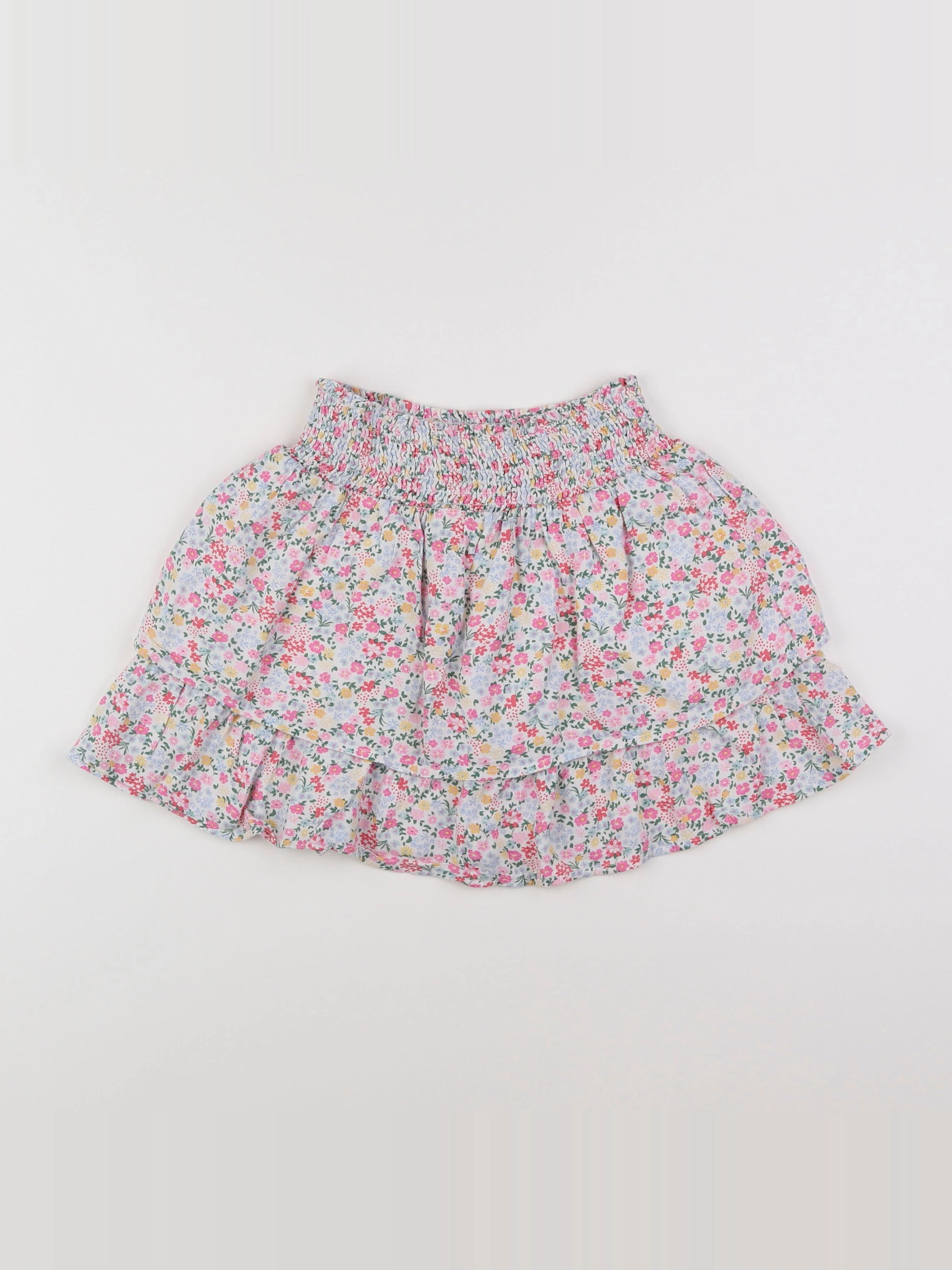 Vertbaudet - jupe multicolore - 9 ans