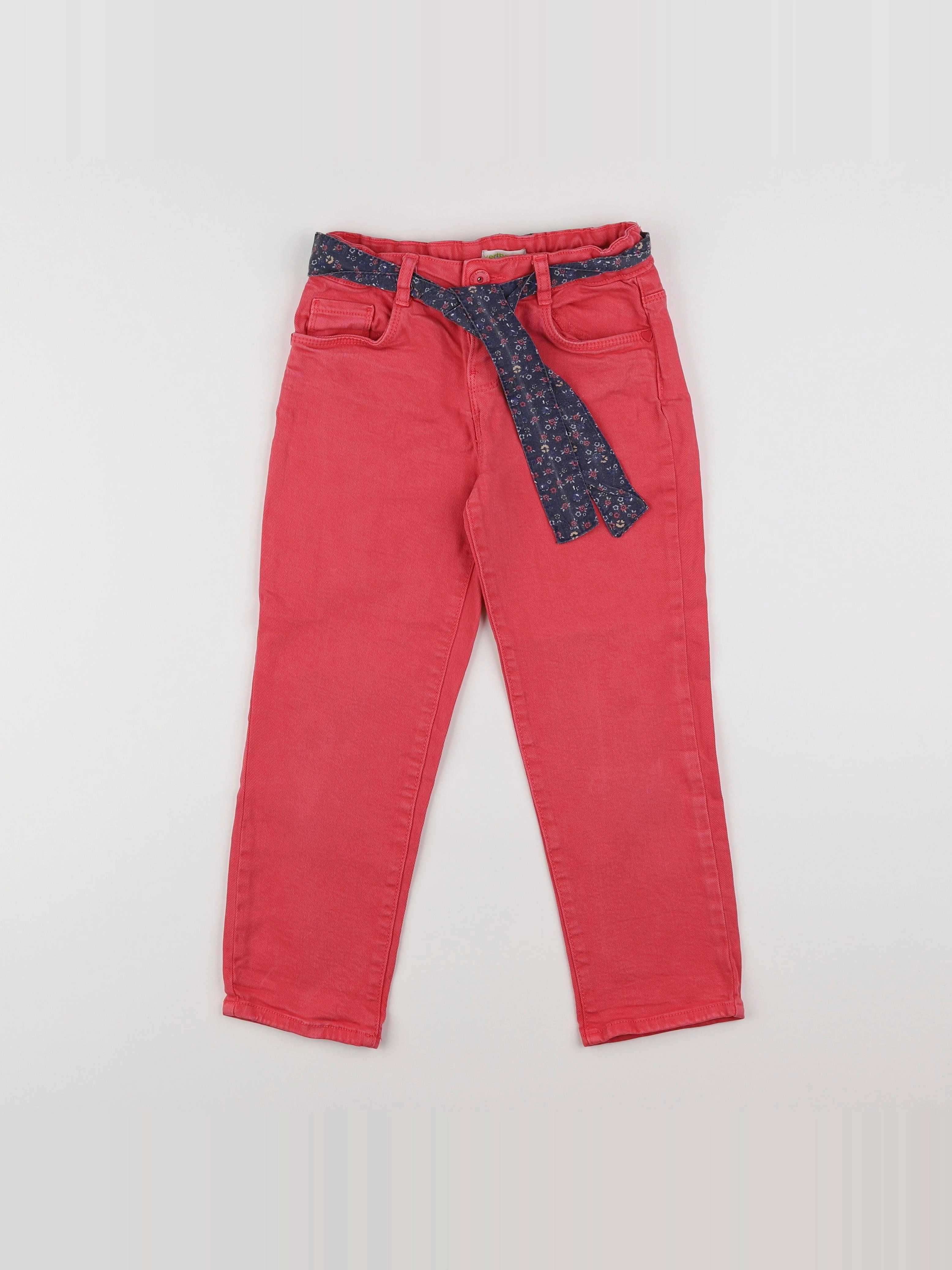 Vertbaudet - jean rose - 9 ans