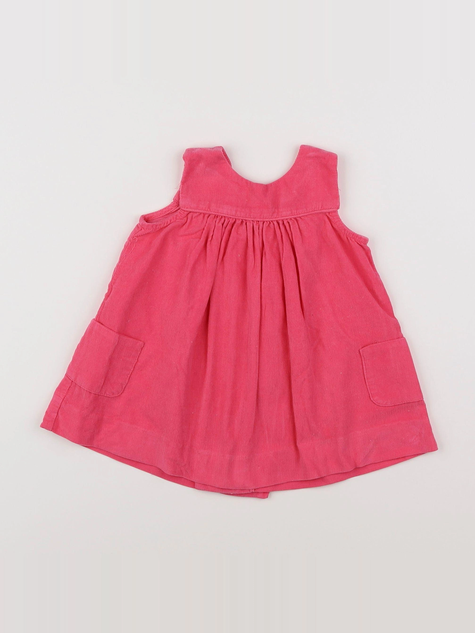 Jacadi - robe rose - 6 mois